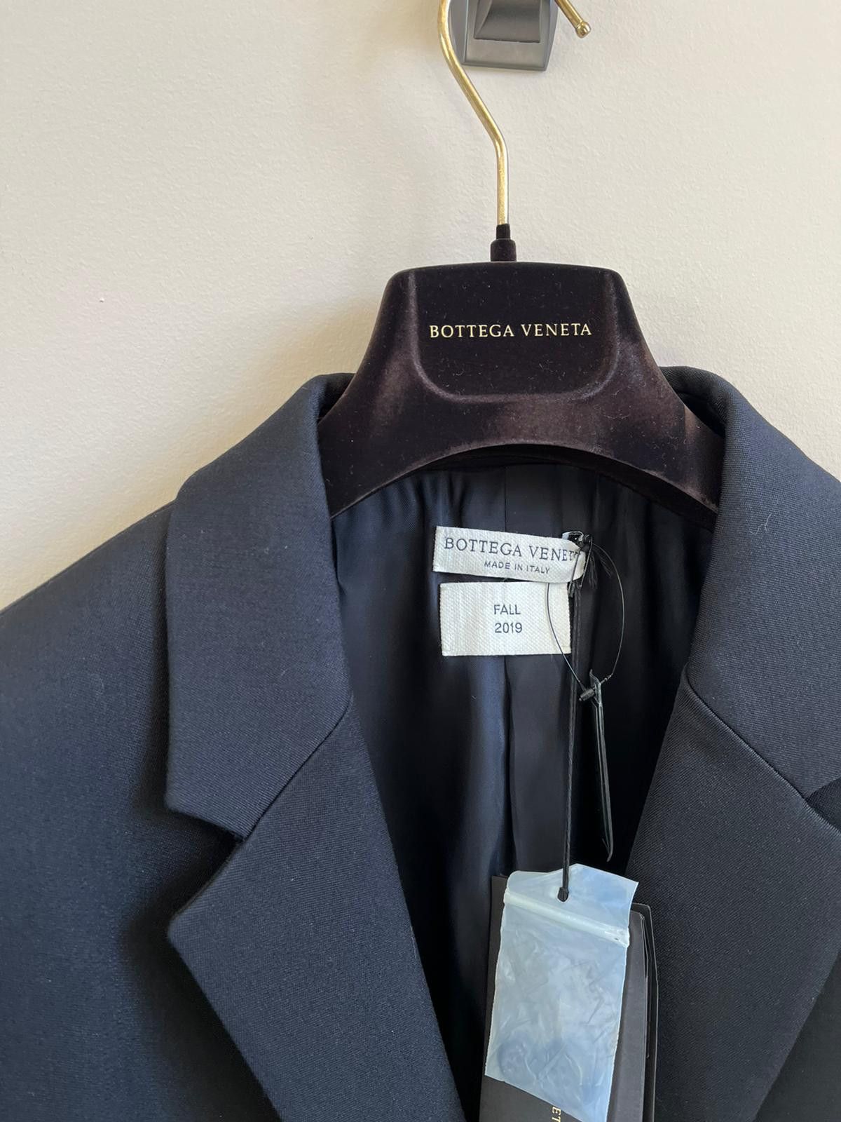 Bottega Veneta Double Compact Wool Blazer in Black Color Size US L / EU 52-54 / 3 - 9 Thumbnail