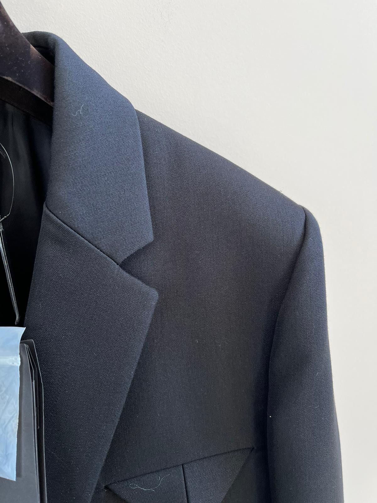 Bottega Veneta Double Compact Wool Blazer in Black Color Size US L / EU 52-54 / 3 - 6 Thumbnail