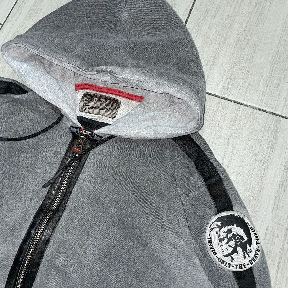 Diesel × Ducati Diesel Ducati Garment Dyed Zip Up Size US L / EU 52-54 / 3 - 3 Thumbnail