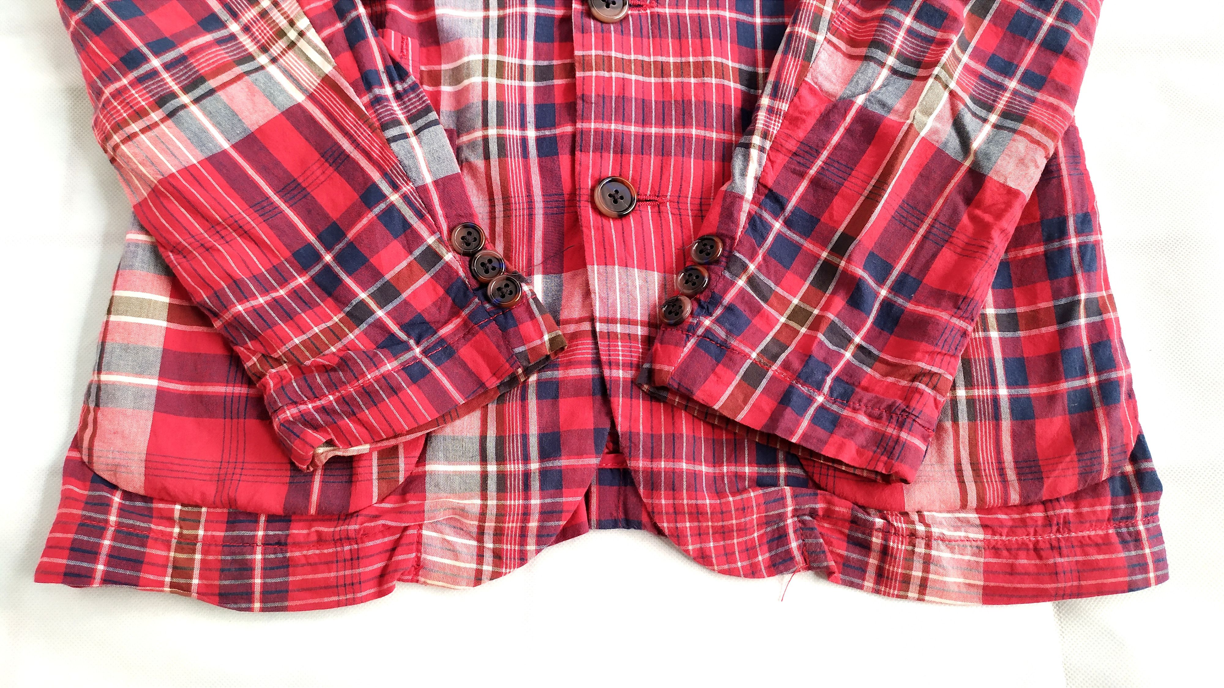 Engineered Garments Vintage ENGINEERED GARMENTS plaid shirt size 1 Size US S / EU 44-46 / 1 - 9 Thumbnail