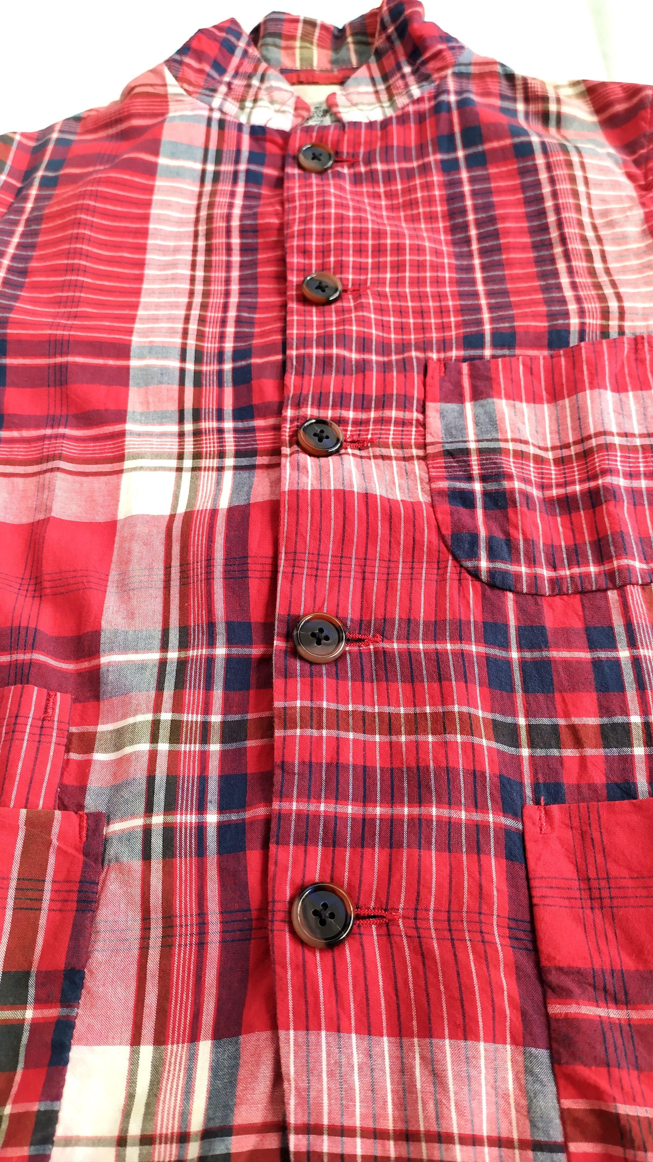Engineered Garments Vintage ENGINEERED GARMENTS plaid shirt size 1 Size US S / EU 44-46 / 1 - 7 Thumbnail