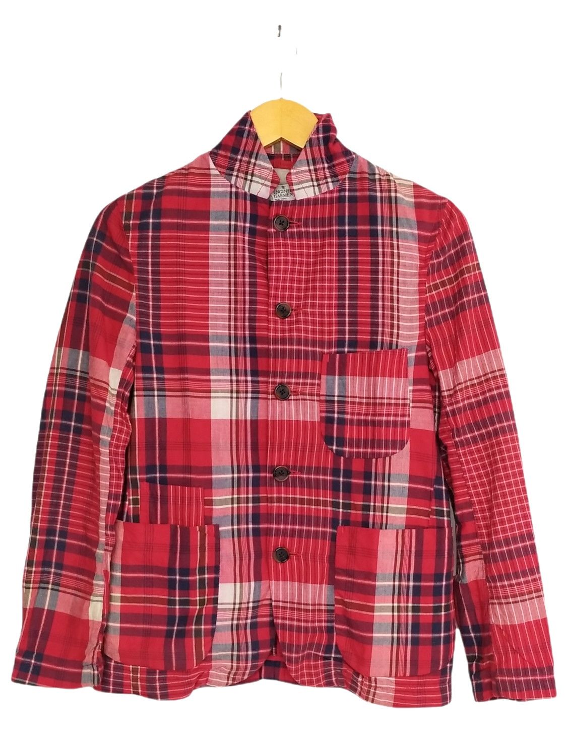 Engineered Garments Vintage ENGINEERED GARMENTS plaid shirt size 1 Size US S / EU 44-46 / 1 - 1 Thumbnail