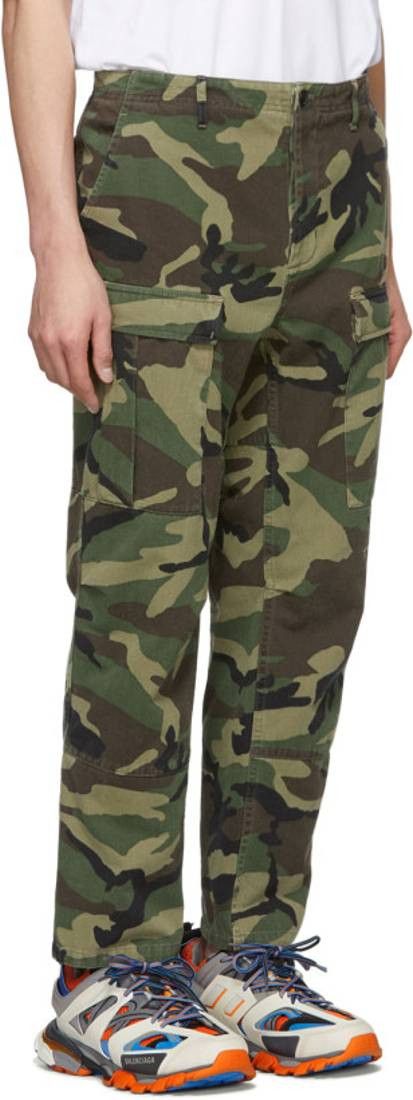 Balenciaga Balenciaga Camo Slim Fit Pants Size US 32 / EU 48 - 5 Thumbnail