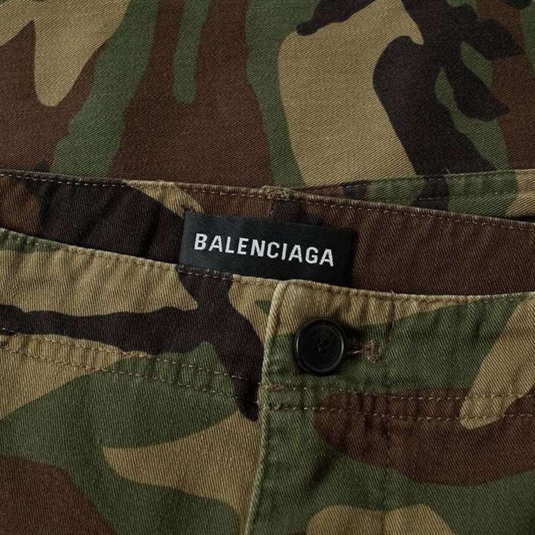 Balenciaga Balenciaga Camo Slim Fit Pants Size US 32 / EU 48 - 2 Thumbnail