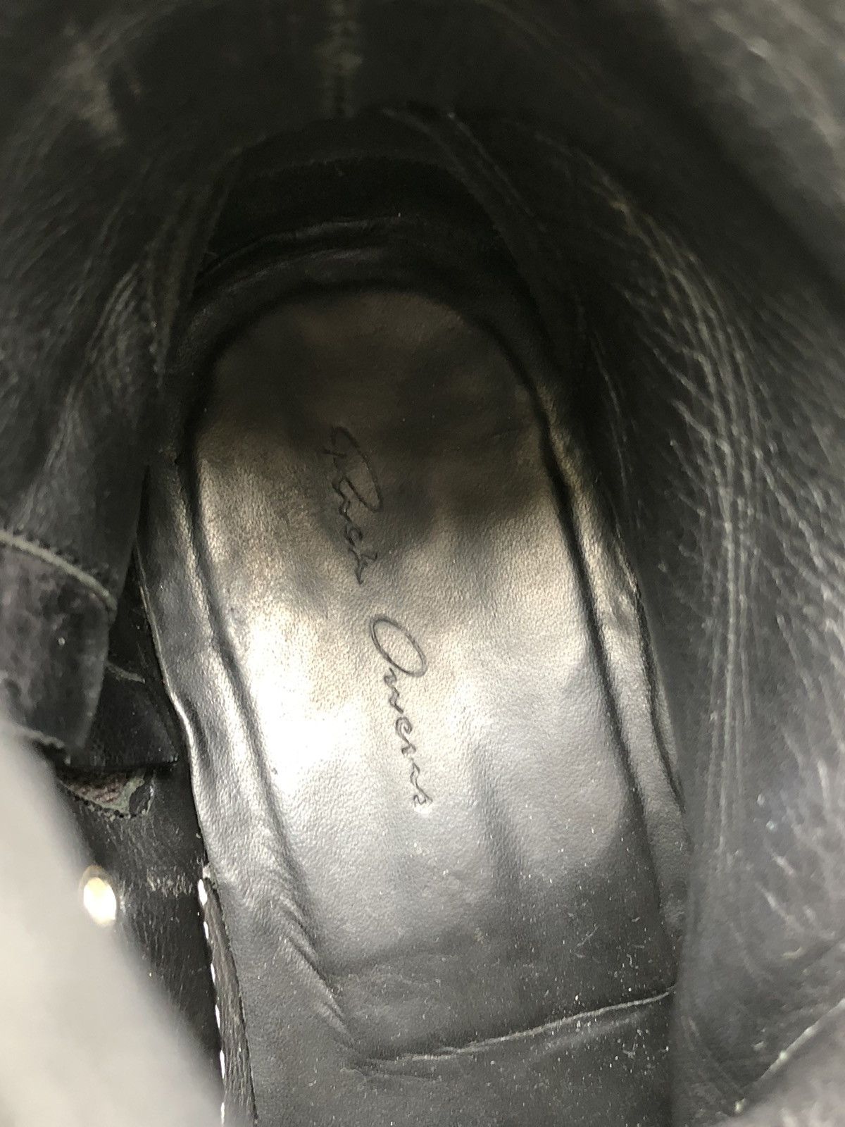 Rick Owens send offers! FITS 8.5* 2014 Blistered Lamb Ramones High Size US 7 / EU 40 - 6 Thumbnail