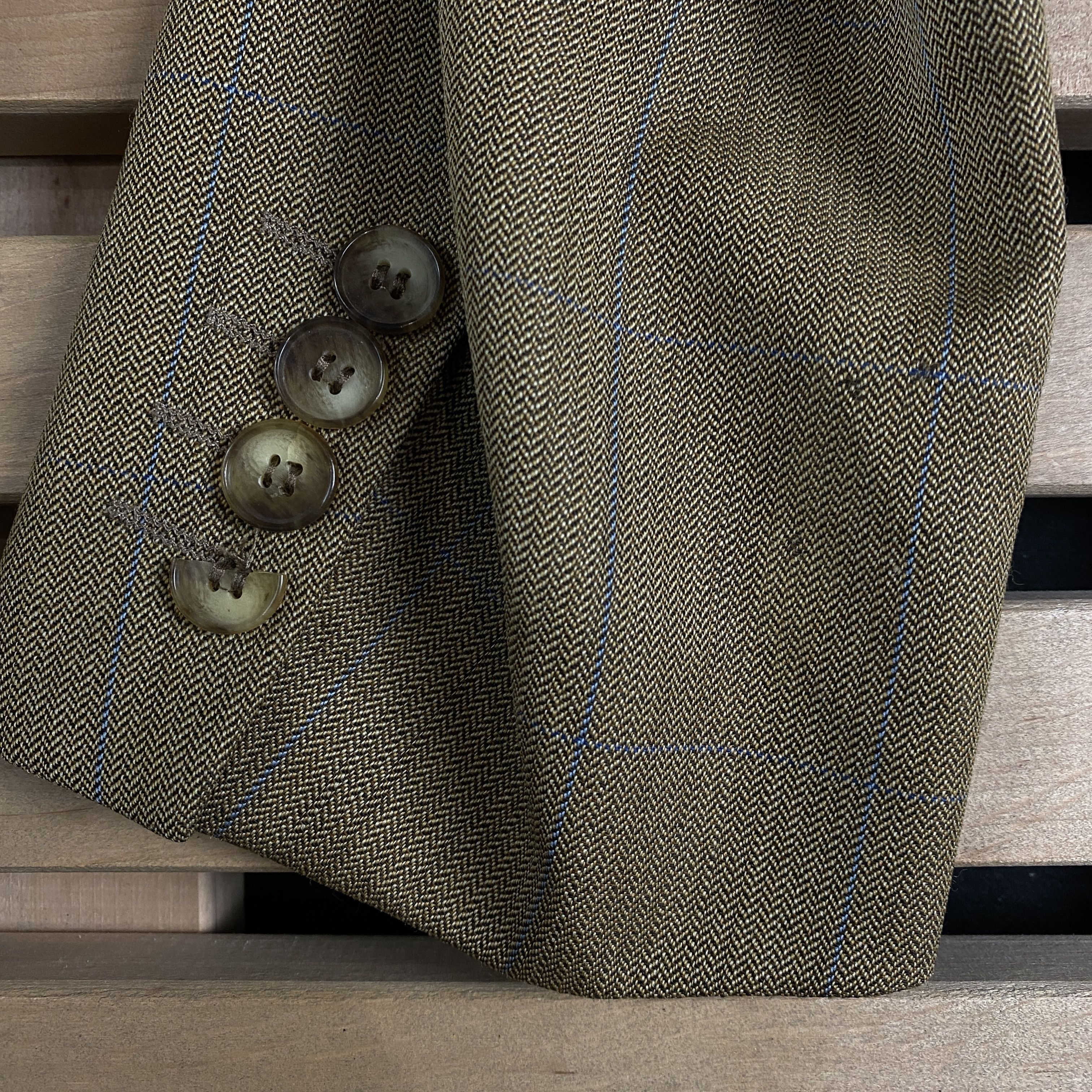 Burberry Men’s Blazer Jacket Burberry London Size 50 Two Button Size 50R - 5 Thumbnail