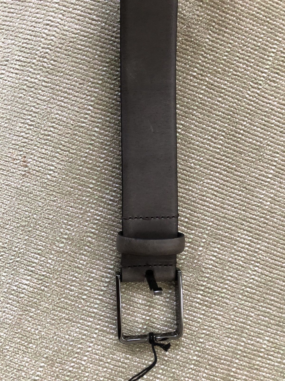 Jil Sander Bnwt dove grey leather belt Size ONE SIZE - 3 Thumbnail