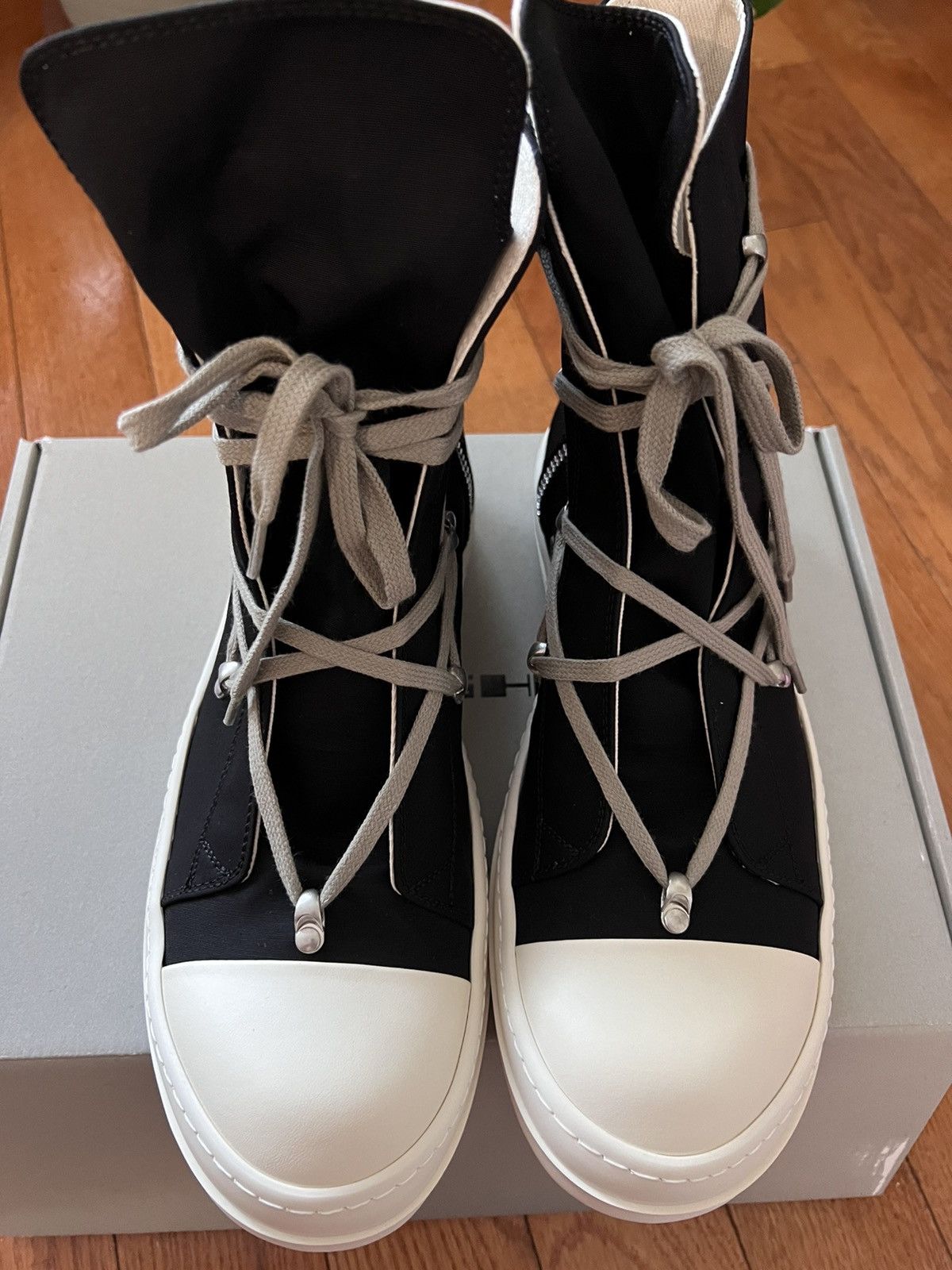 Rick Owens DRKSHDW FW22 STROBE HEXA SNEAKS