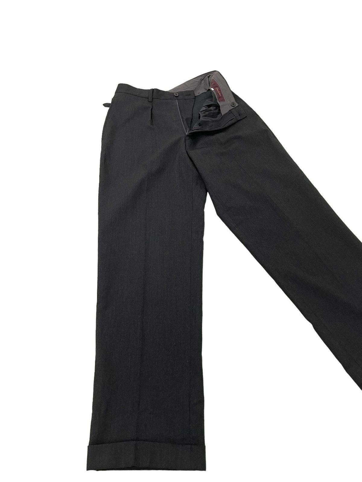 Yohji Yamamoto 90s Yohji x Durban x AAR Label Wool Wide Trouser 2🟦2 Size US 28 / EU 44 - 19 Thumbnail