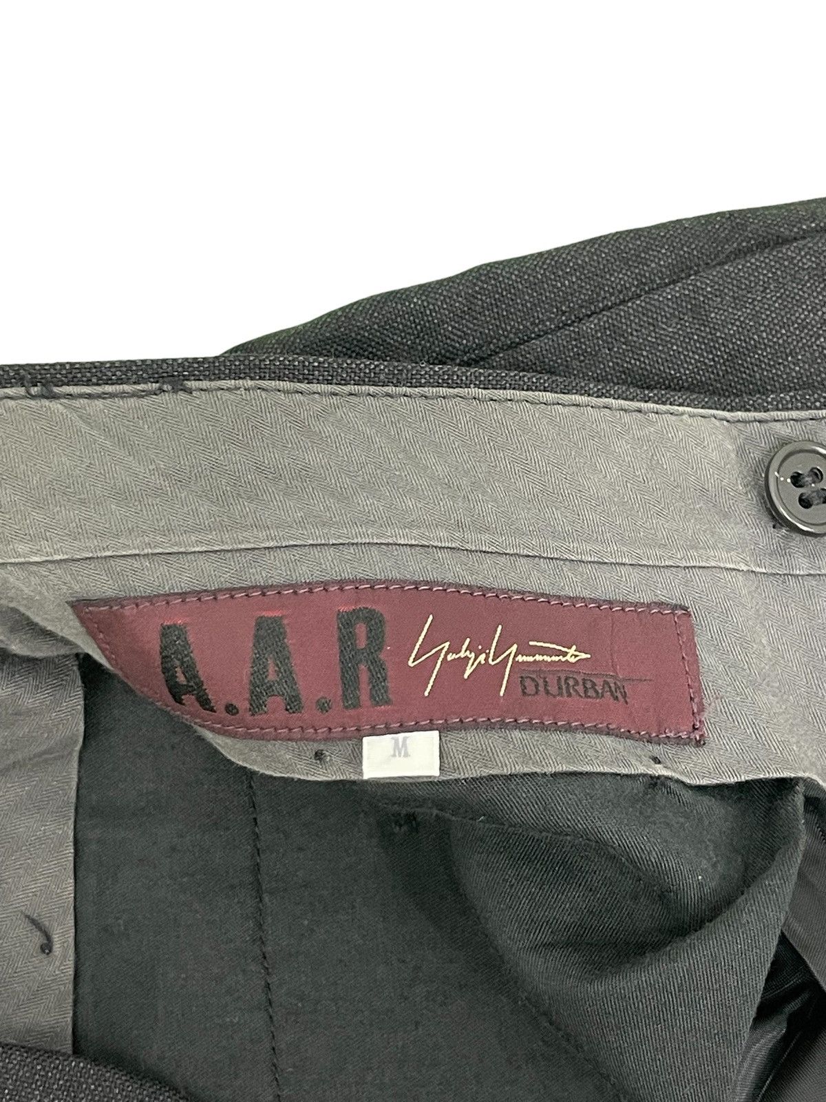 Yohji Yamamoto 90s Yohji x Durban x AAR Label Wool Wide Trouser 2🟦2 Size US 28 / EU 44 - 20 Thumbnail