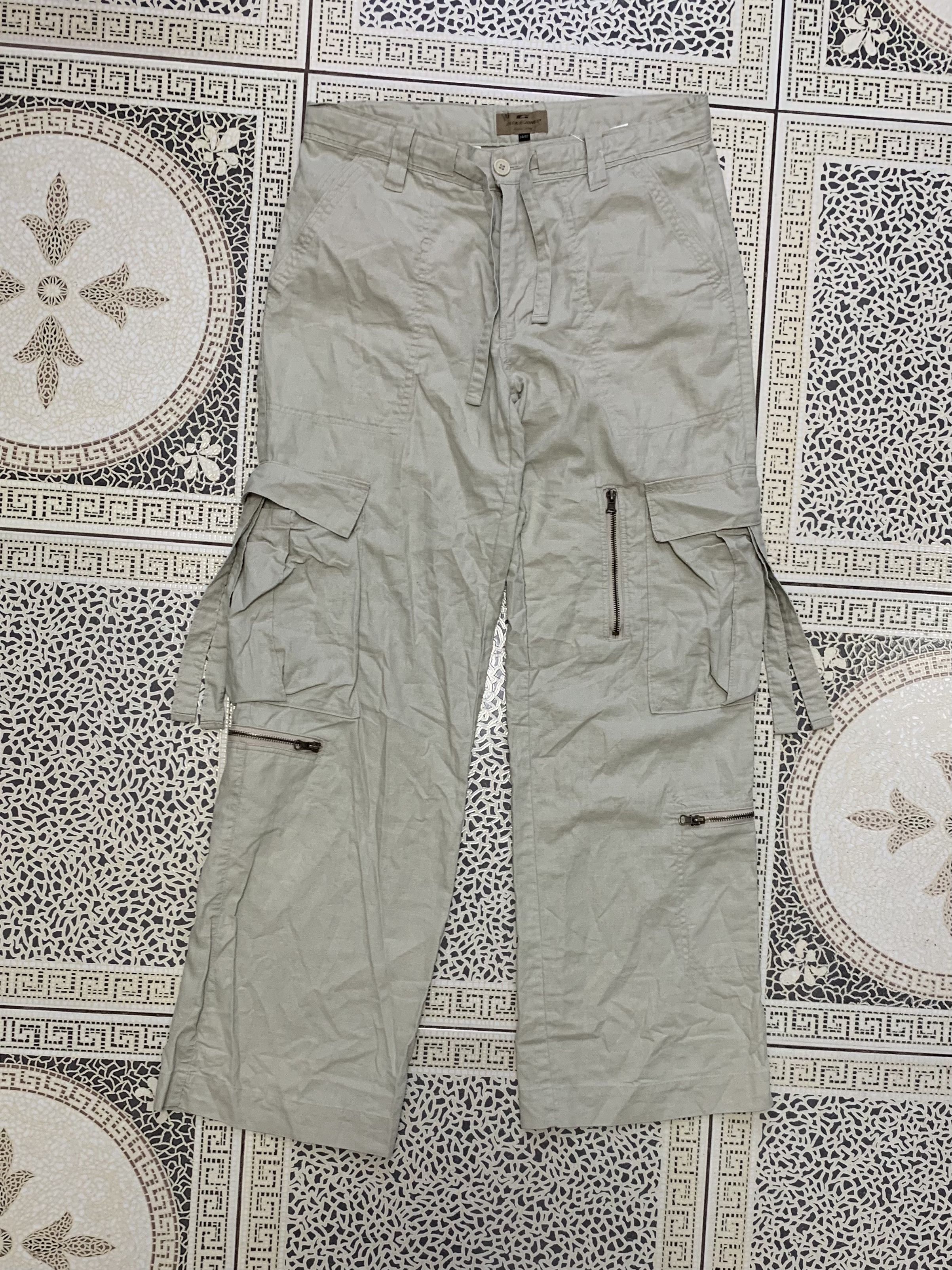 Jack & Jones Jack Jones Multi Pocket pants Linen Size US 34 / EU 50 - 1 Thumbnail