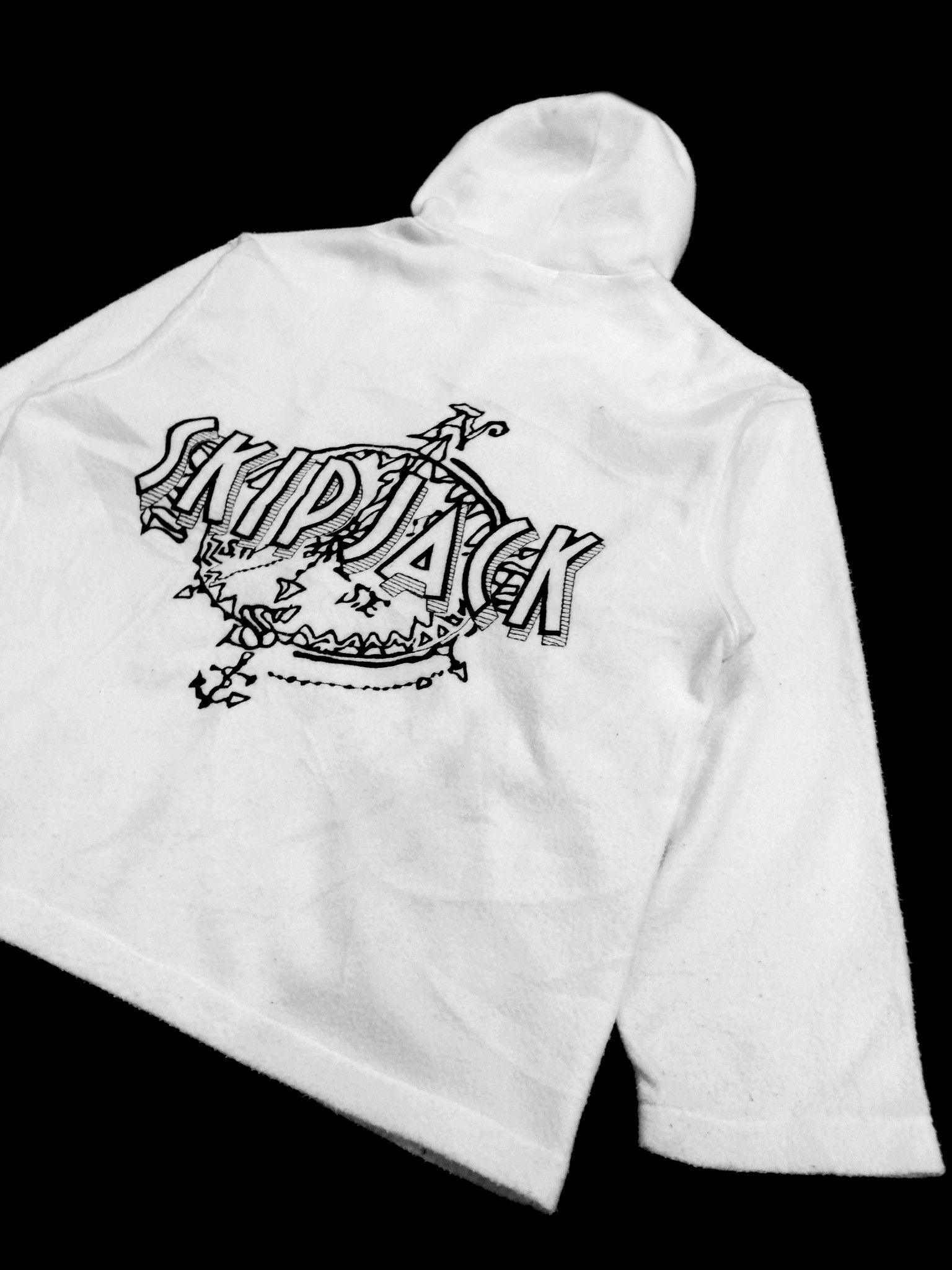 Japanese Brand RARE! VTG SKIP JACK JAPANESE BRAND SPELL OUT HOODIE FLEECE Size US L / EU 52-54 / 3 - 3 Thumbnail