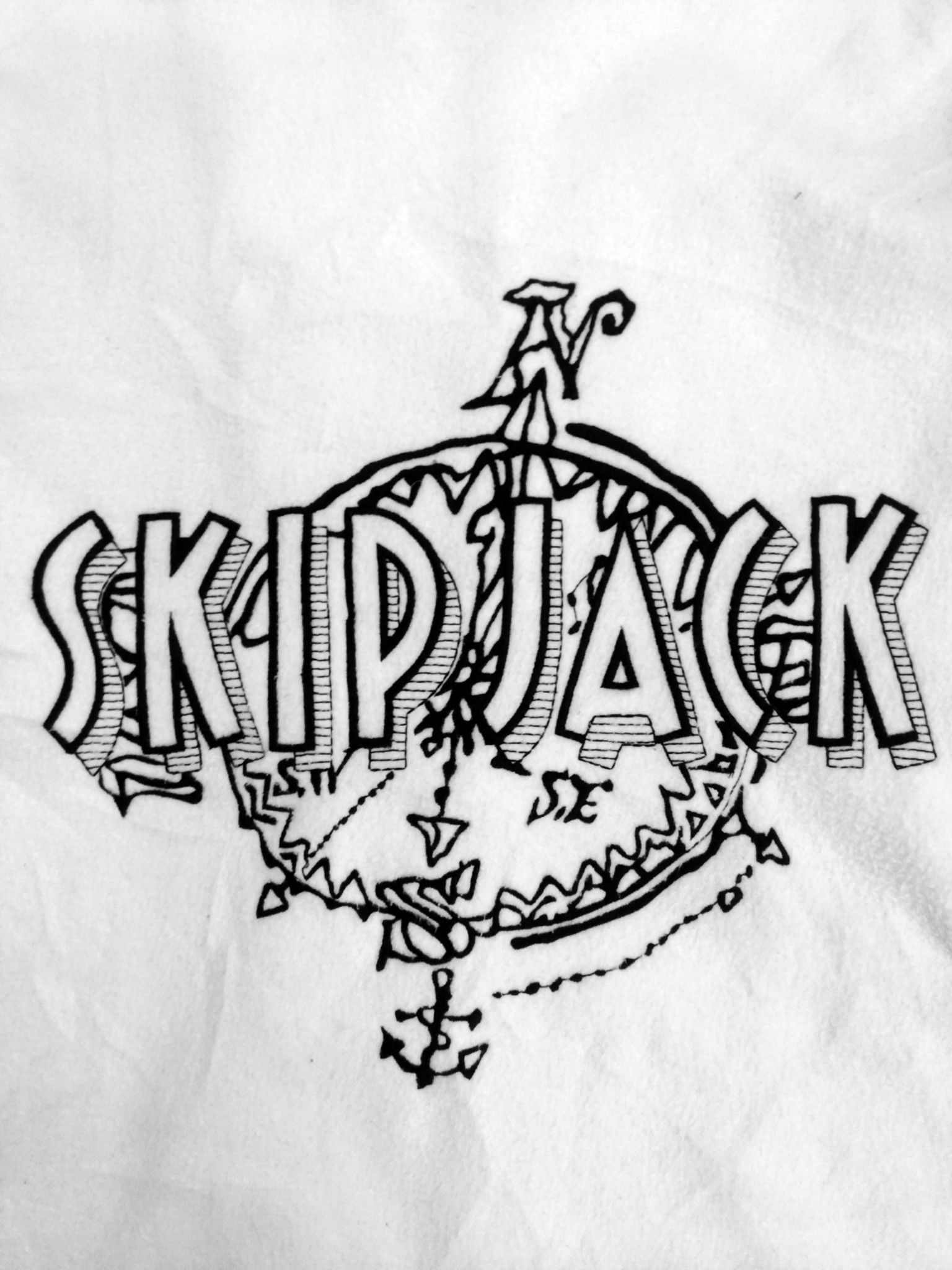 Japanese Brand RARE! VTG SKIP JACK JAPANESE BRAND SPELL OUT HOODIE FLEECE Size US L / EU 52-54 / 3 - 4 Thumbnail