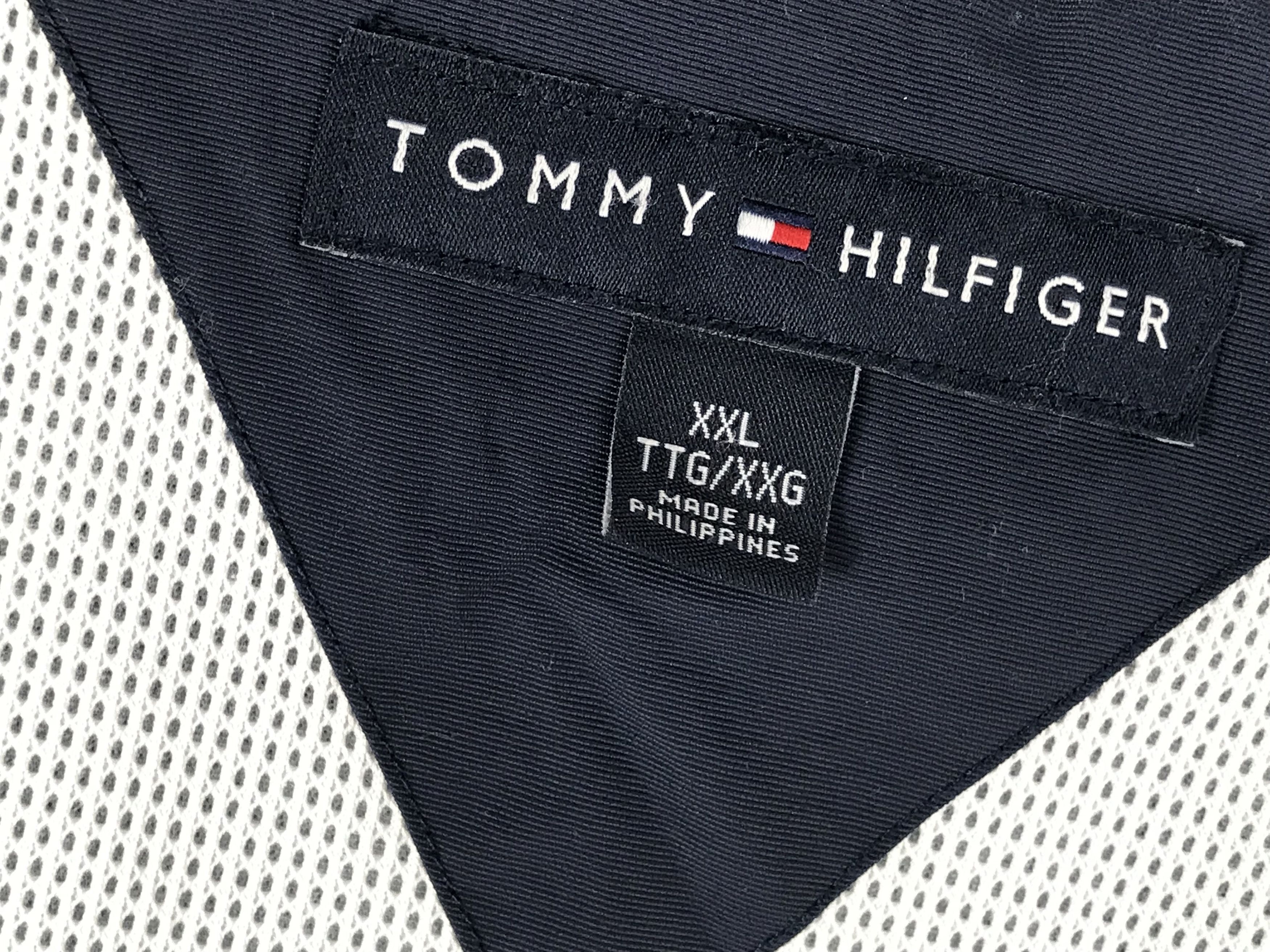 Tommy Hilfiger × Tommy Jeans × Vintage Tommy Hilfiger Vintage Nylon Hooded Jacket XXL 2XL Size US XXL / EU 58 / 5 - 7 Thumbnail