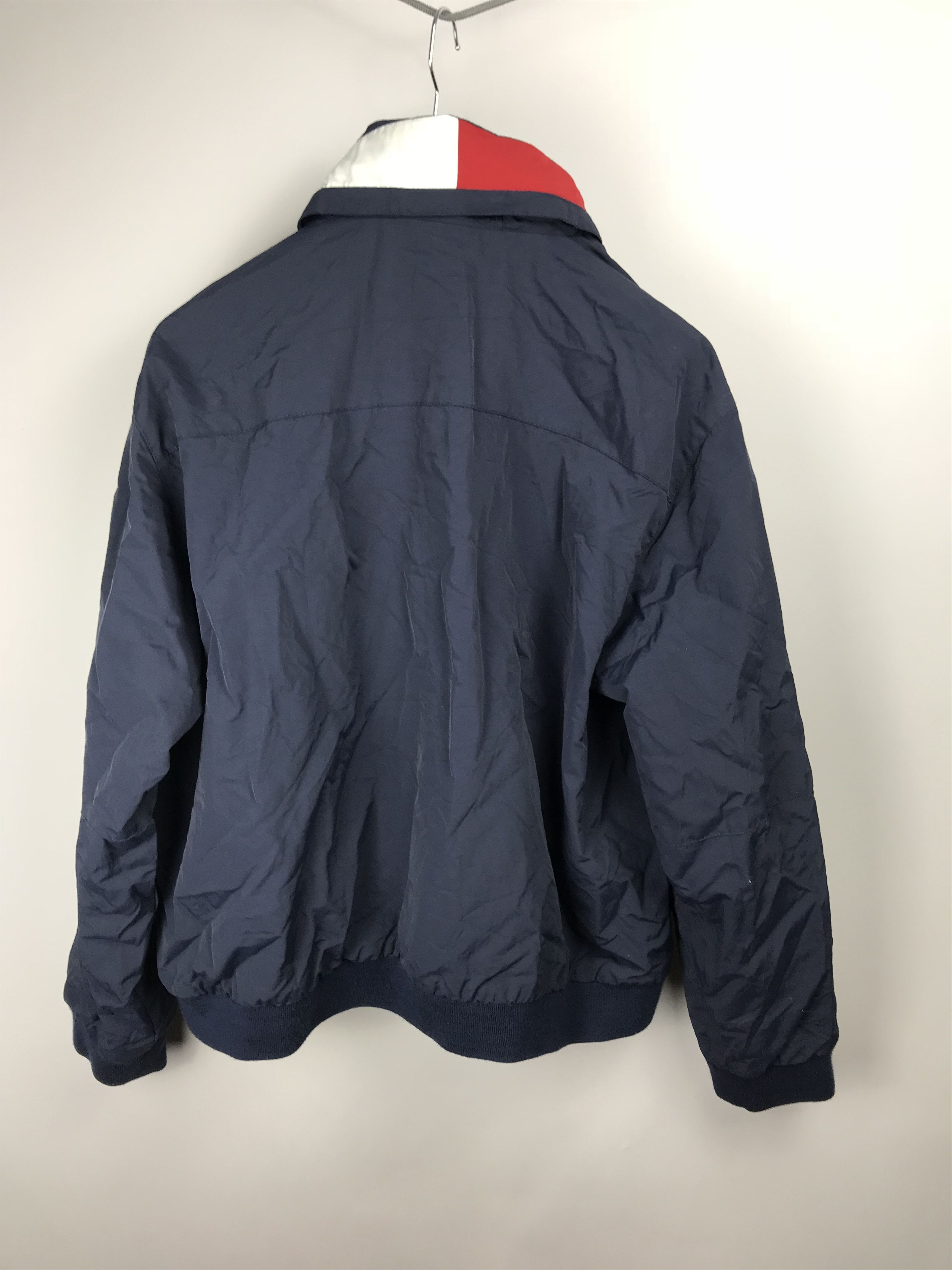 Tommy Hilfiger × Tommy Jeans × Vintage Tommy Hilfiger Vintage Nylon Hooded Jacket XXL 2XL Size US XXL / EU 58 / 5 - 4 Thumbnail