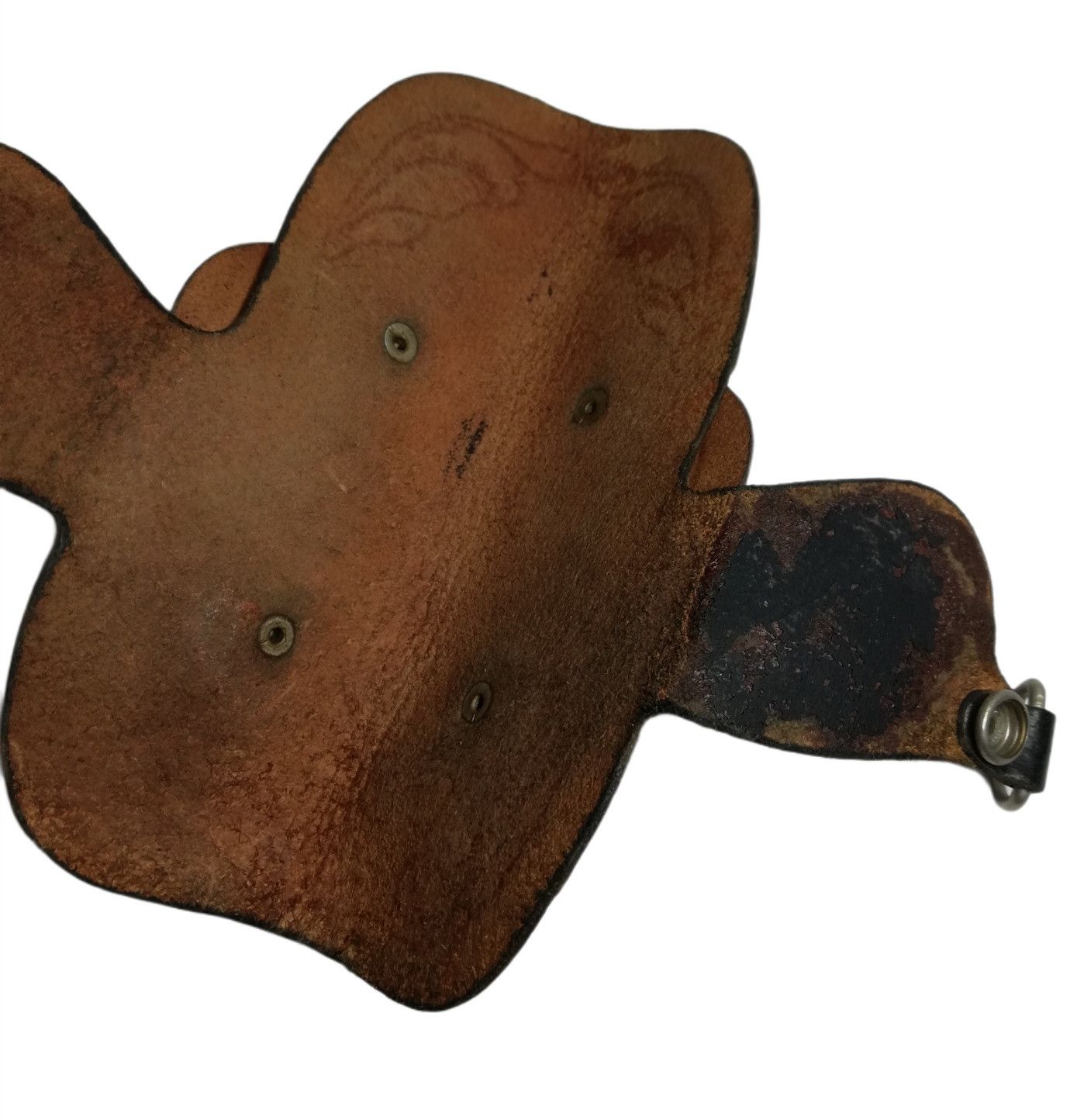 Genuine Leather × Handmade × Vintage 🔥Bag Leather Horse Saddle Purse Feather Three Belt Pack Size ONE SIZE - 15 Thumbnail