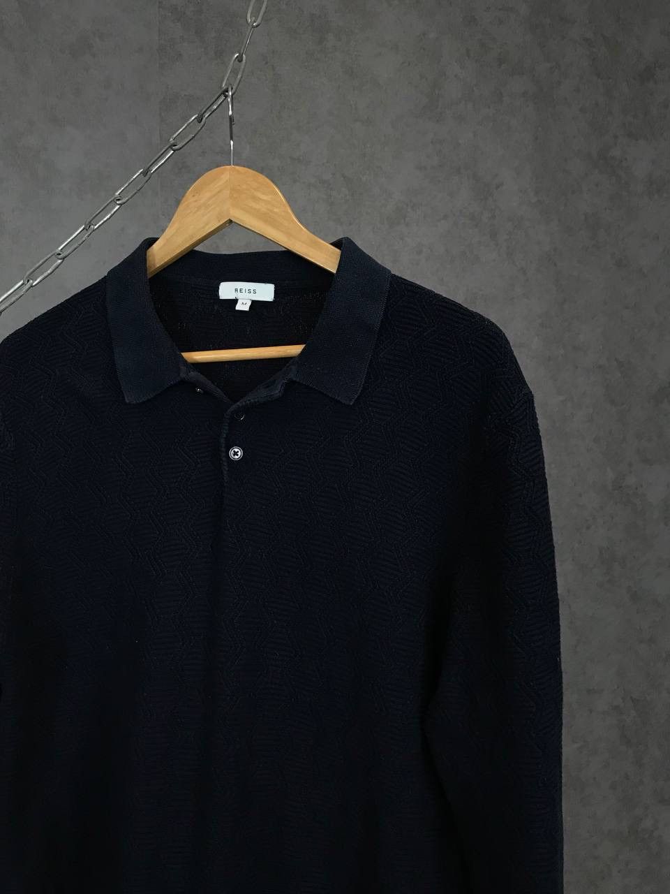 Reiss Reiss designer polo sweatshirt Size US M / EU 48-50 / 2 - 2 Thumbnail