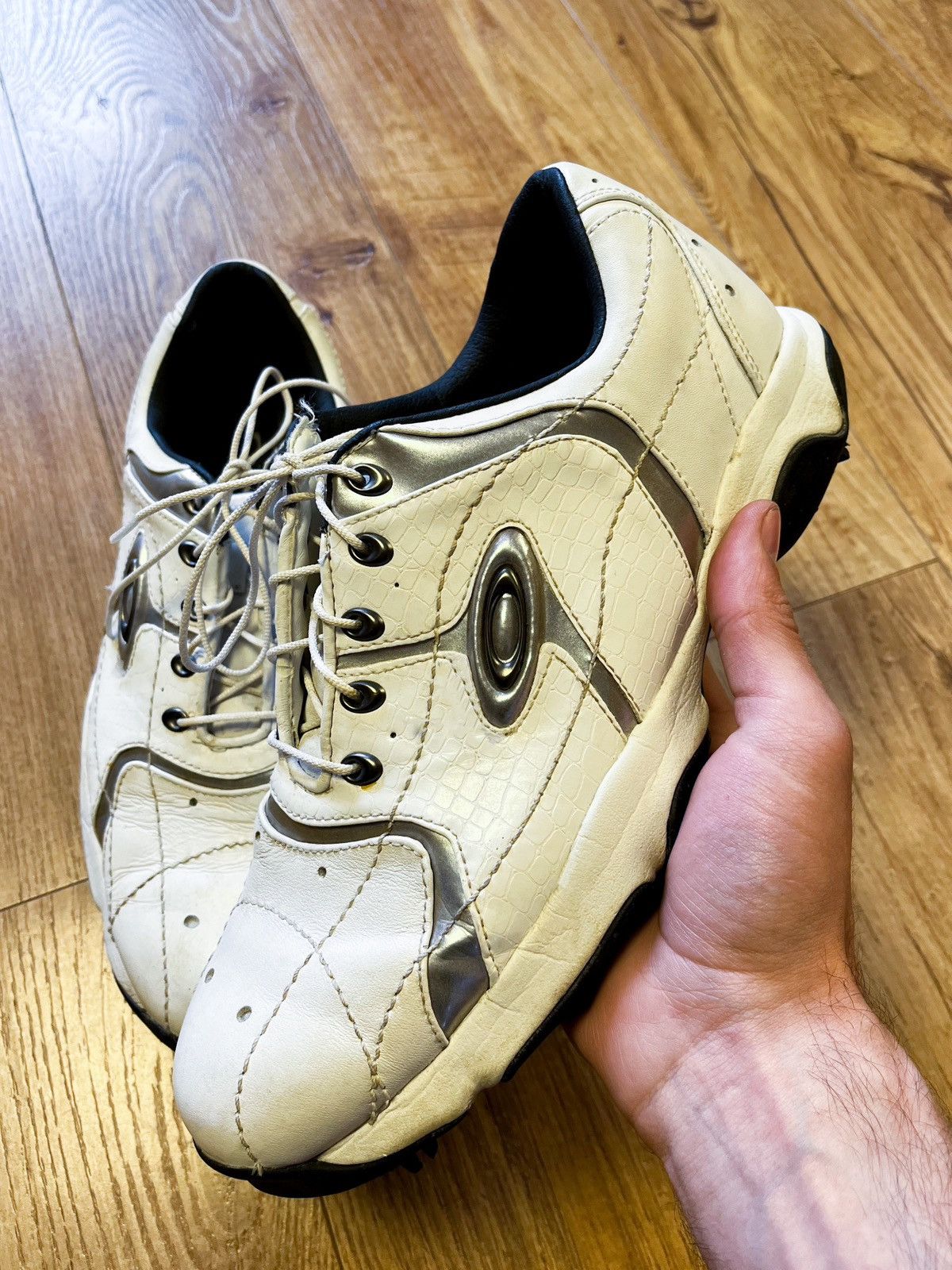 Oakley × Vintage Oakley Leather Sneakers Terrain Size US 9 / EU 42 - 1 Thumbnail