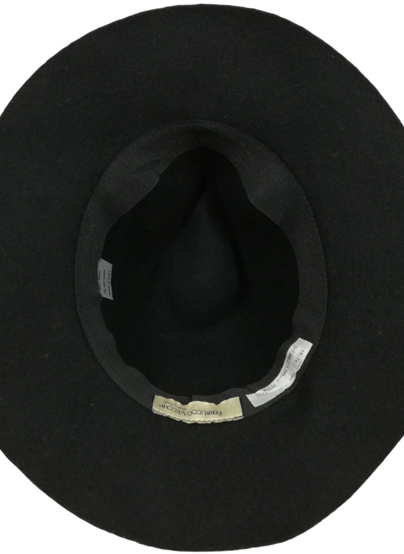 Designer 🔥SUMMER SALE 🏖 Iconic Ferruccio Vecchi Wool Felt Hat Size ONE SIZE - 16 Thumbnail