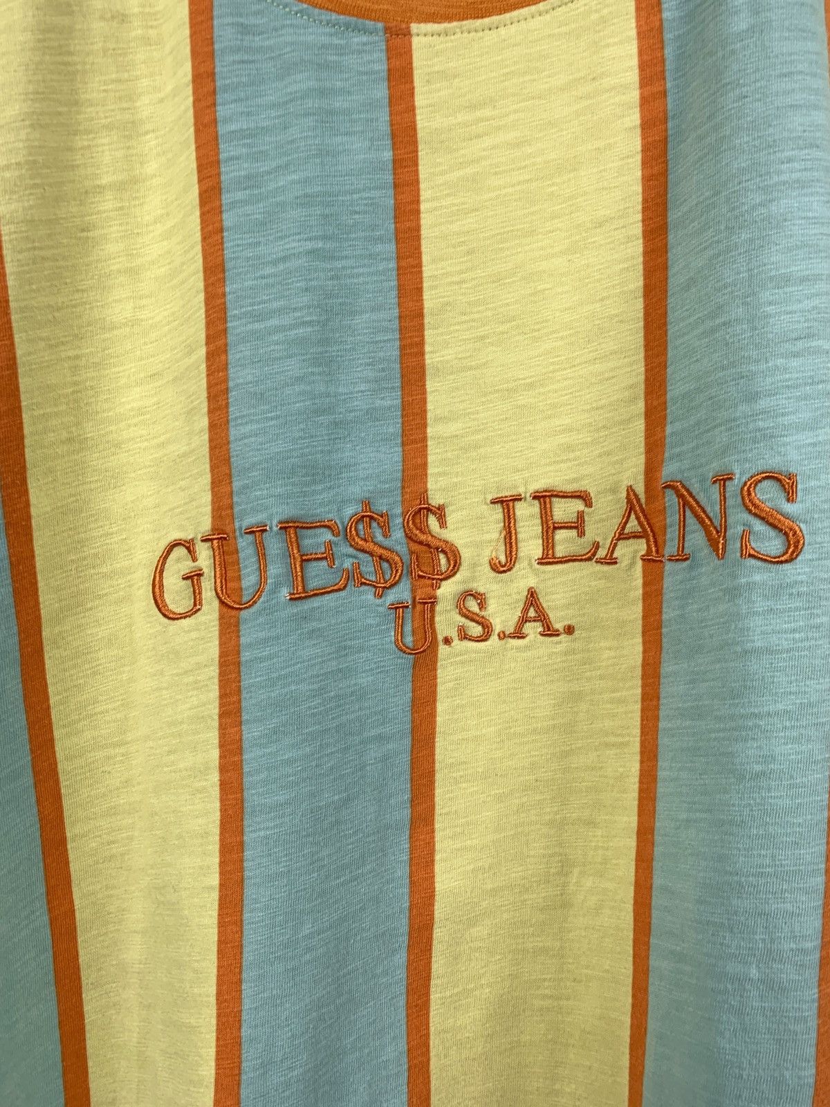 A$AP Rocky × Guess Guess x ASAP Rocky Vertical Striped T-Shirt Size US L / EU 52-54 / 3 - 6 Thumbnail