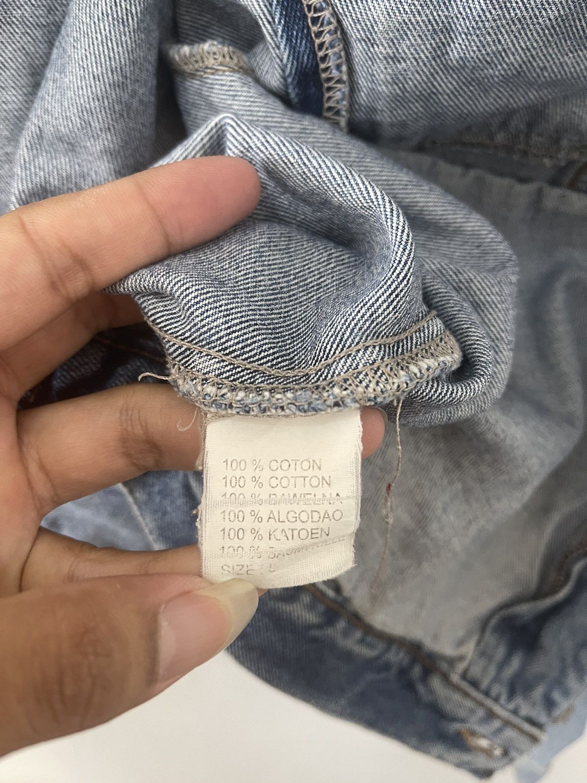 Japanese Brand × Vintage Vintage Dynam Blue Washed Trucker Denim Jacket Size US L / EU 52-54 / 3 - 9 Thumbnail