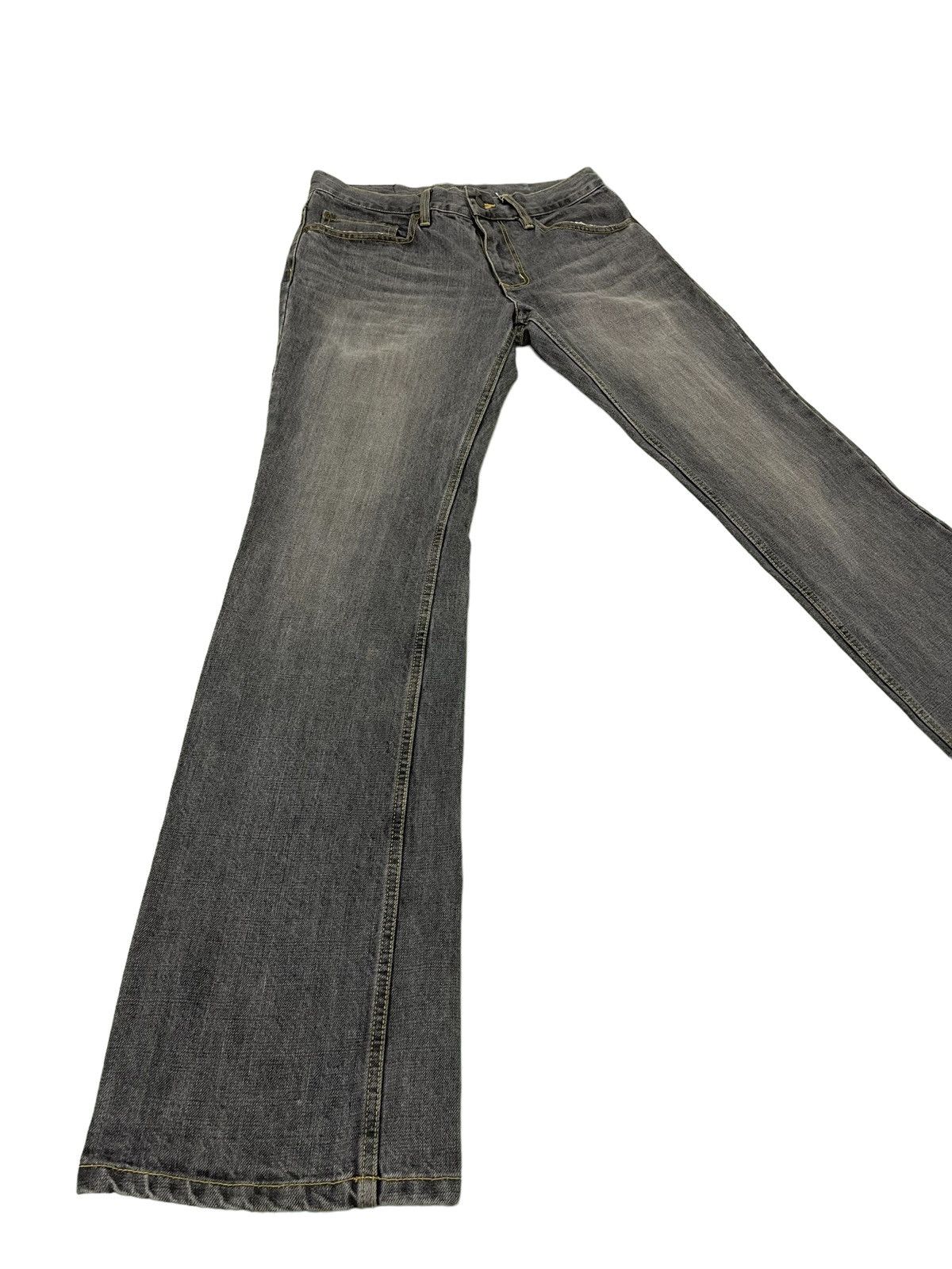 Japanese Brand Flare Jeans M. Nicole Japan Boot Cut Denim 2🟦1 Size US 31 - 1 Thumbnail