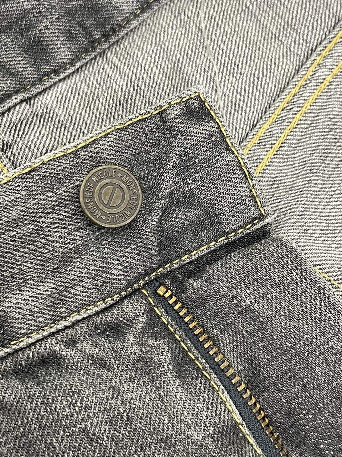 Japanese Brand Flare Jeans M. Nicole Japan Boot Cut Denim 2🟦1 Size US 31 - 18 Thumbnail