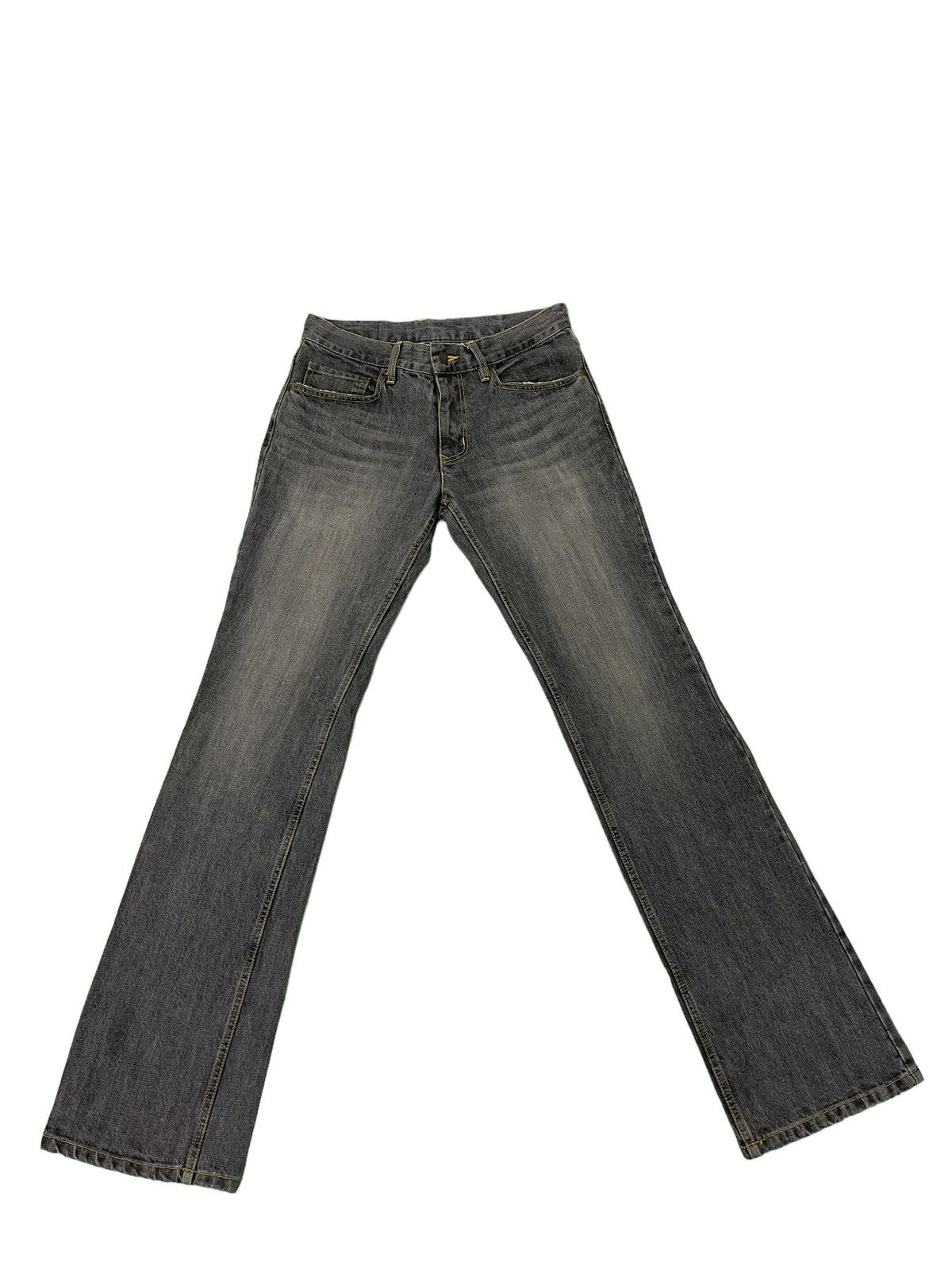 Japanese Brand Flare Jeans M. Nicole Japan Boot Cut Denim 2🟦1 Size US 31 - 2 Thumbnail