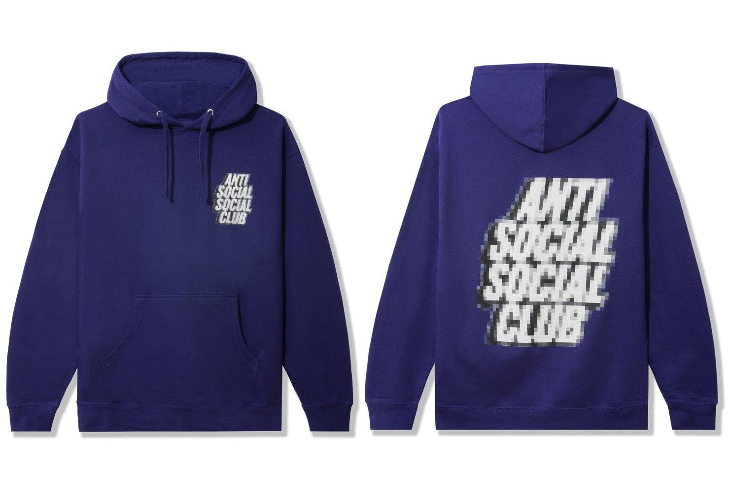 Anti Social Social Club DS SS21 ASSC WHITE logo Tokyo Purple Hoodie IN HAND FOG CDG Size US XL / EU 56 / 4 - 6 Thumbnail