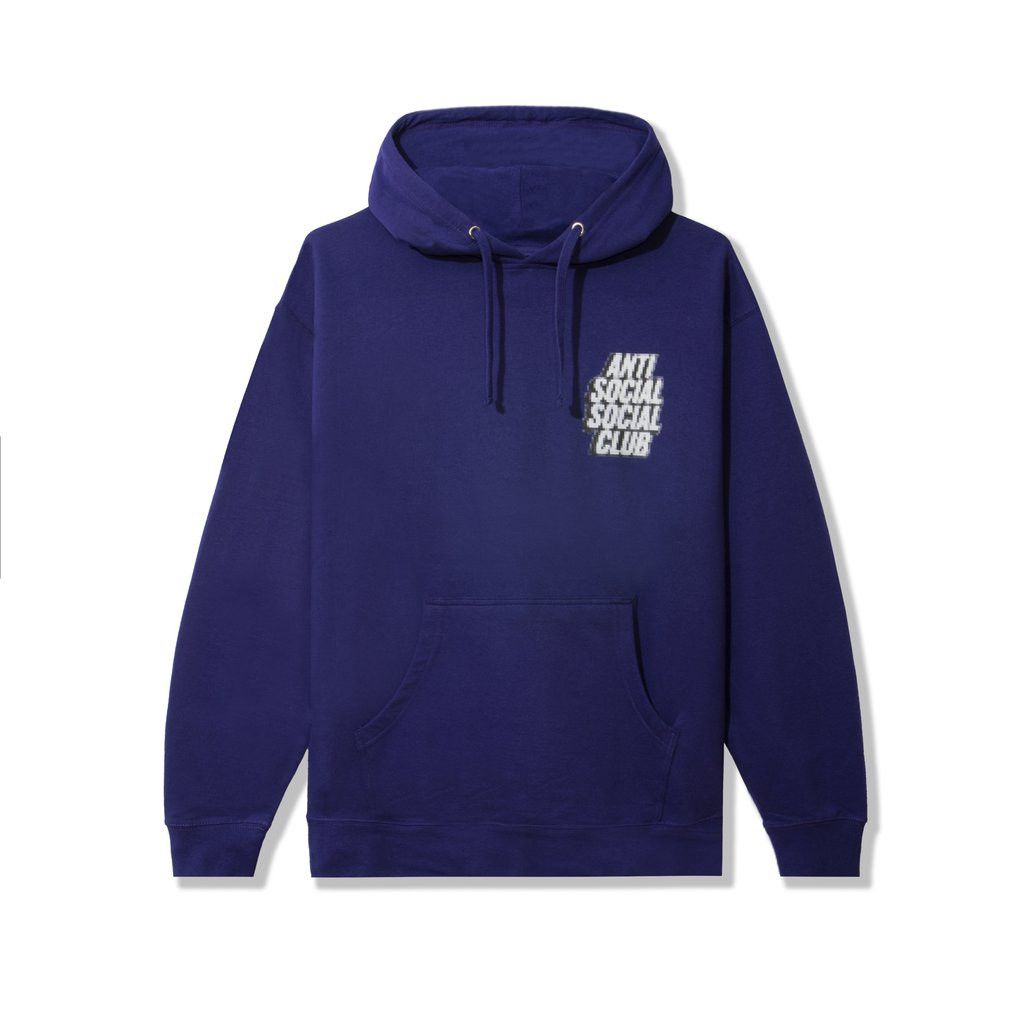 Anti Social Social Club DS SS21 ASSC WHITE logo Tokyo Purple Hoodie IN HAND FOG CDG Size US XL / EU 56 / 4 - 4 Thumbnail