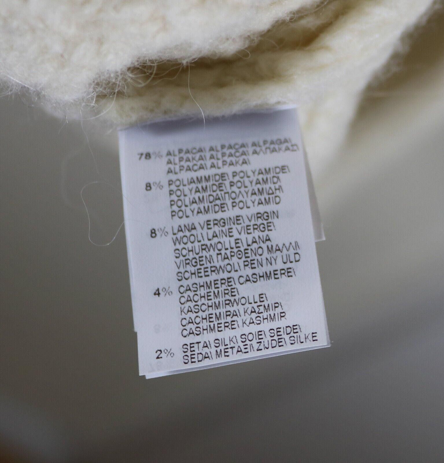 Brunello Cucinelli Brunello Cucinelli Alpaca Cashmere Cable Knit Sweater 50 Size US L / EU 52-54 / 3 - 8 Thumbnail