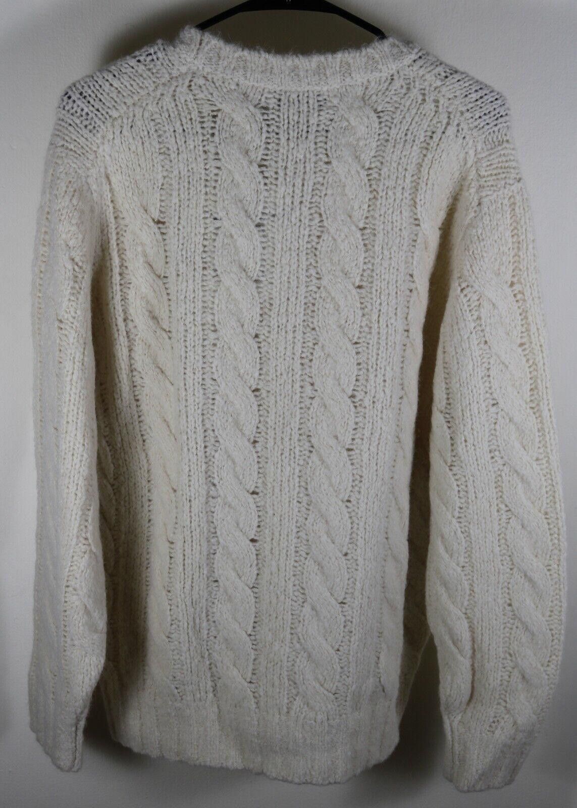 Brunello Cucinelli Brunello Cucinelli Alpaca Cashmere Cable Knit Sweater 50 Size US L / EU 52-54 / 3 - 5 Thumbnail