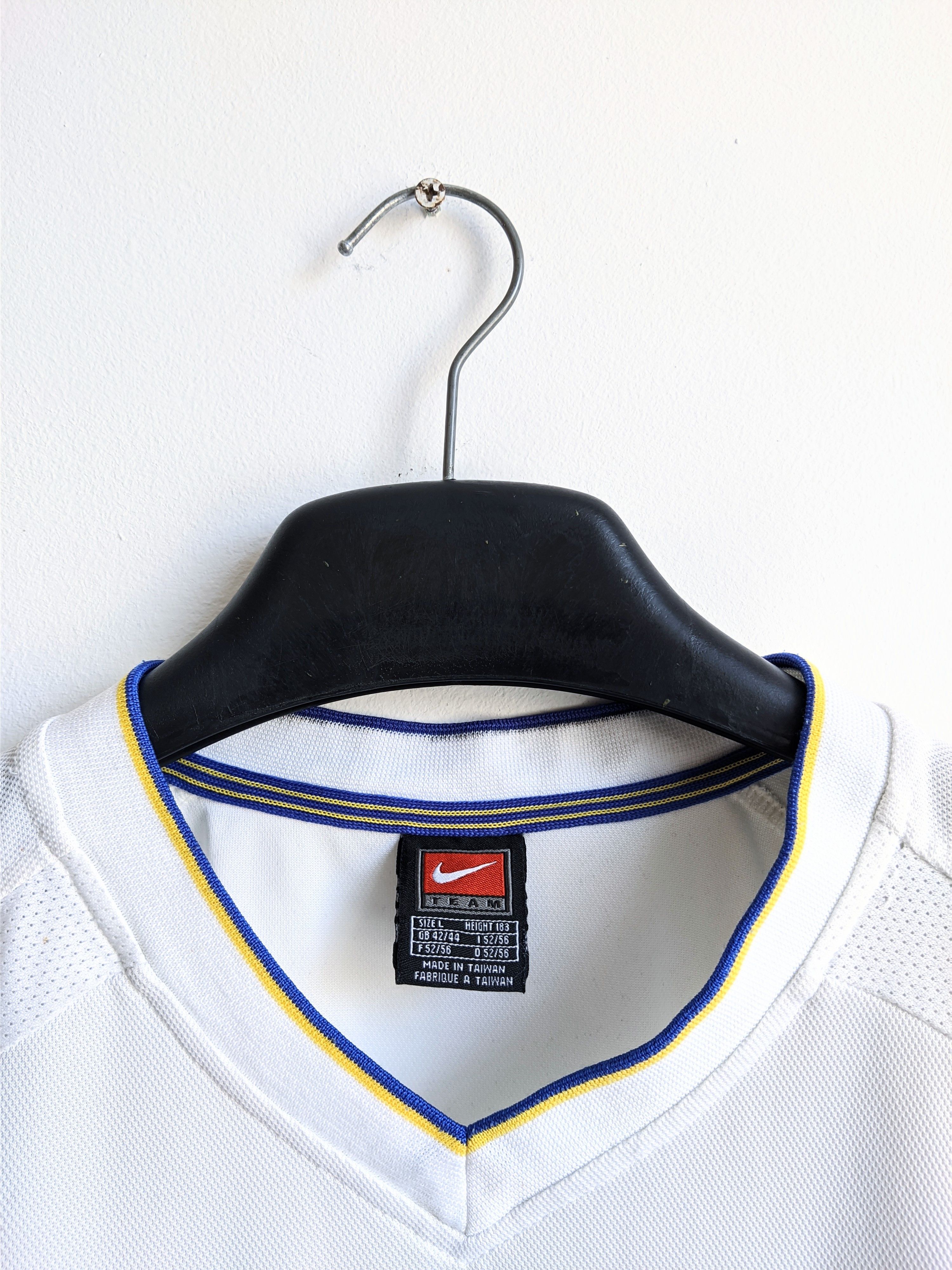 Nike Vintage lufc jersey tshirt strongbow nike 90s Size US L / EU 52-54 / 3 - 3 Thumbnail