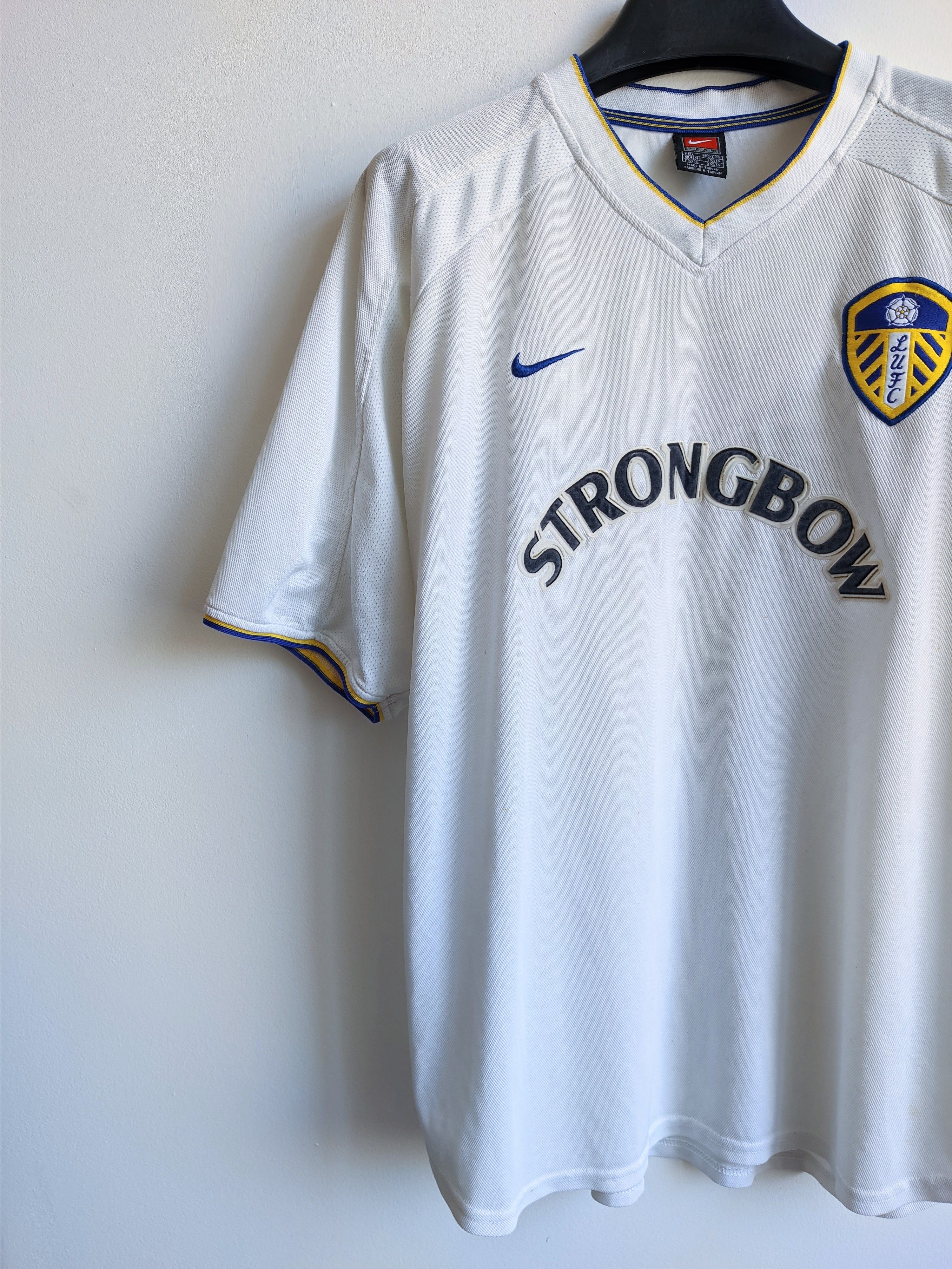 Nike Vintage lufc jersey tshirt strongbow nike 90s Size US L / EU 52-54 / 3 - 4 Thumbnail