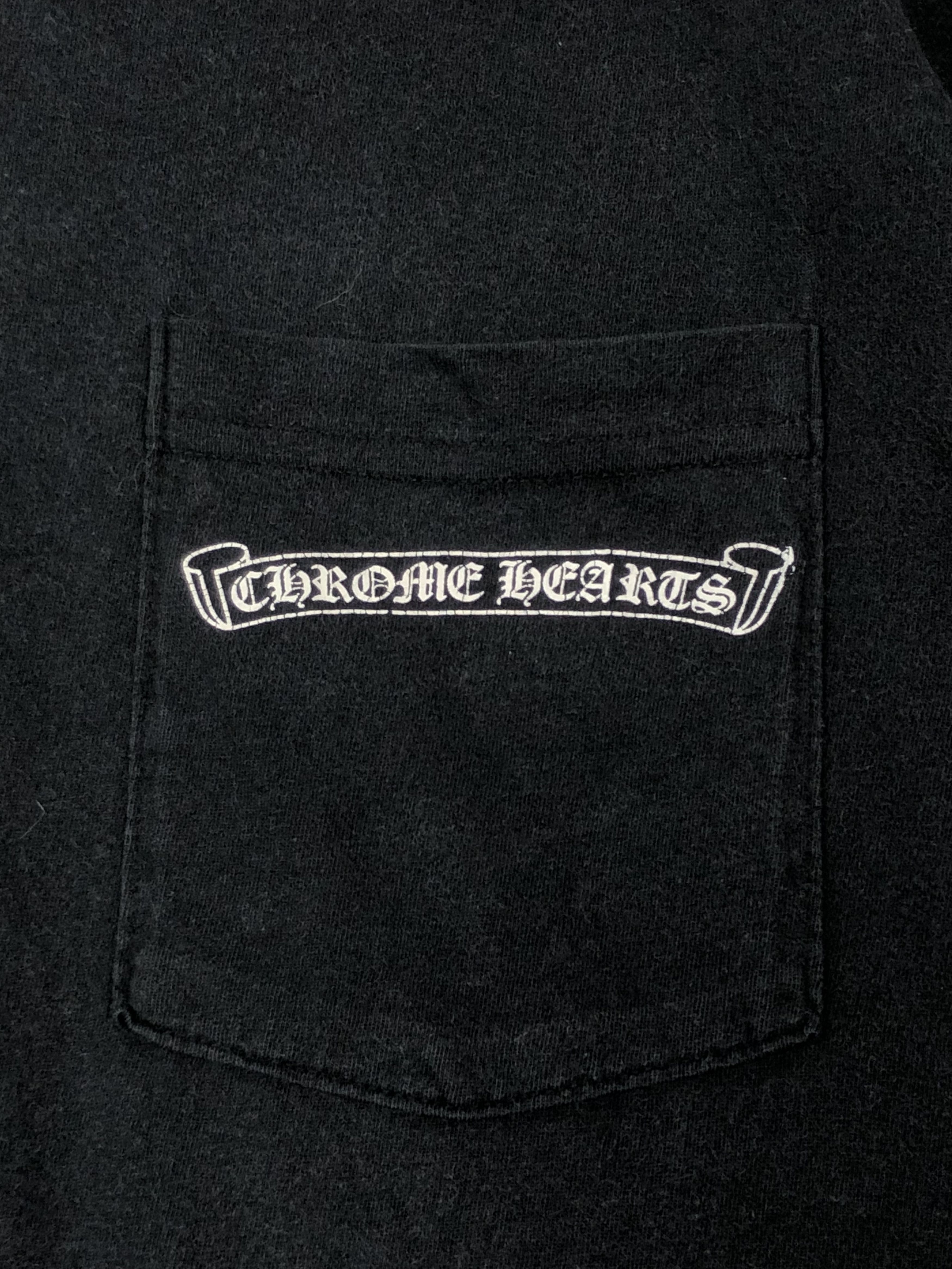 Chrome Hearts CH BIG LOGO SINGLE POCKET T Size US S / EU 44-46 / 1 - 8 Thumbnail