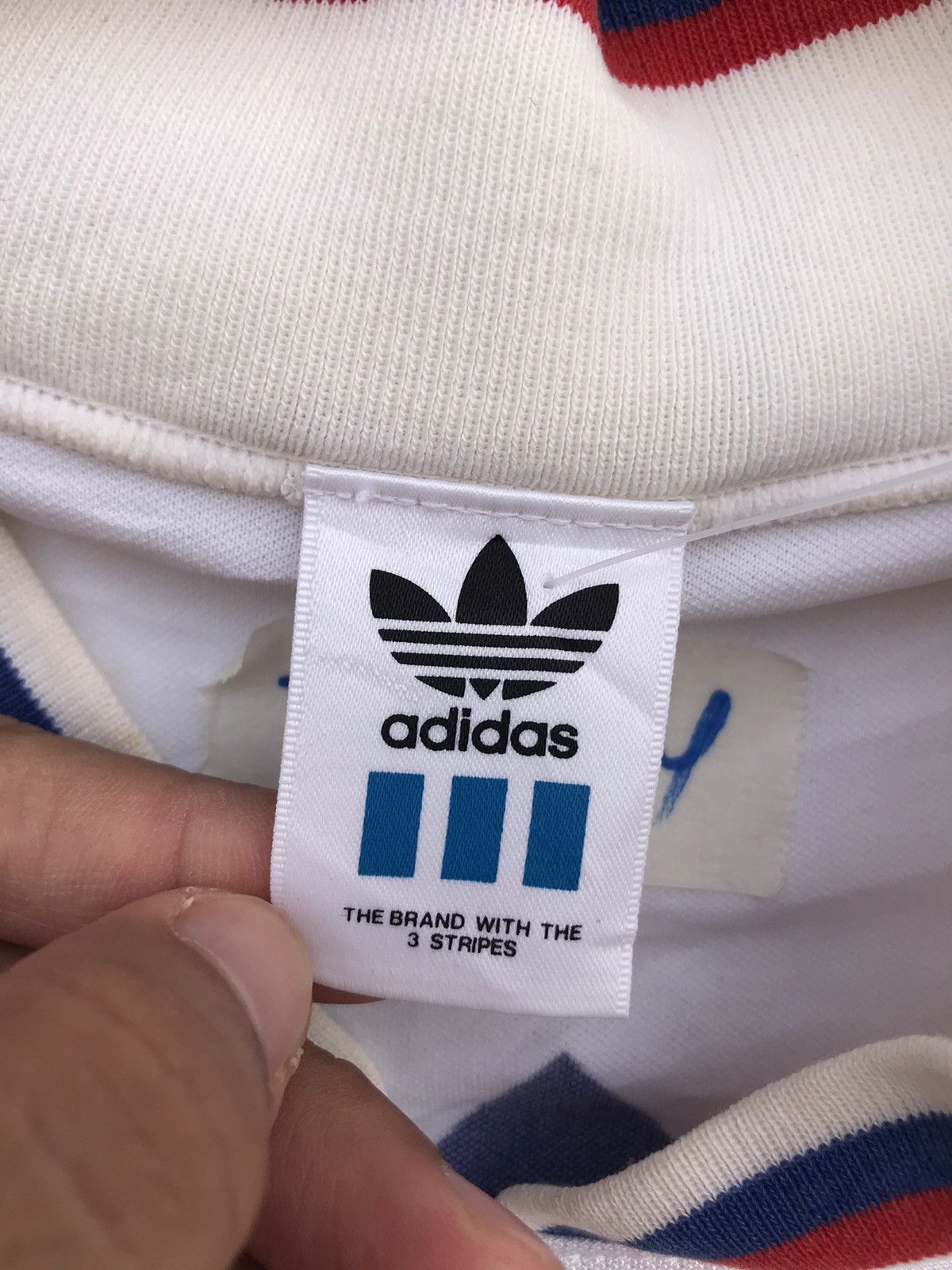 Adidas Vintage Adidas Big Logo Size US L / EU 52-54 / 3 - 3 Thumbnail