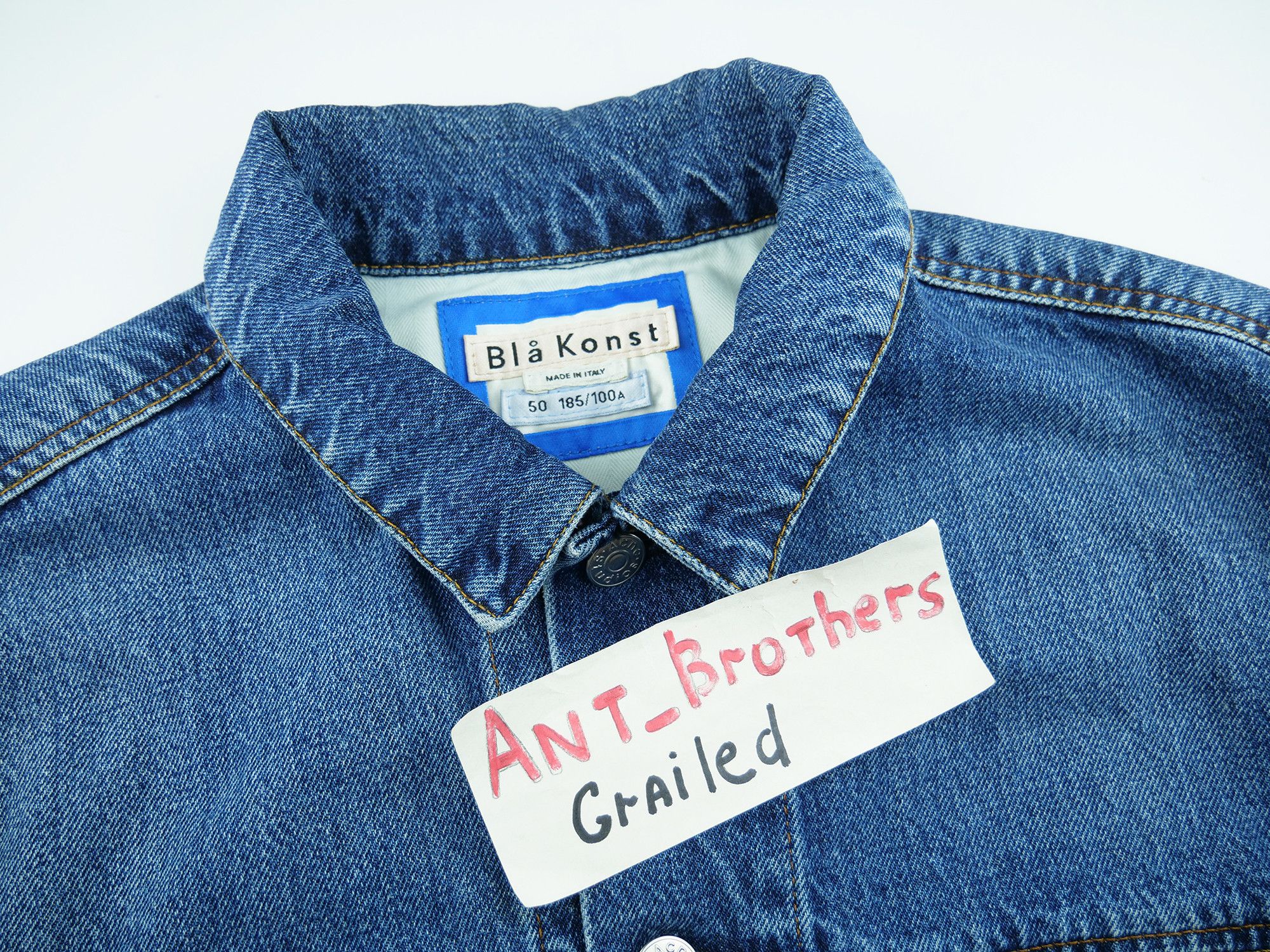Acne Studios Acne Studios Pass Mid Blue denim jacket Size US M / EU 48-50 / 2 - 9 Thumbnail