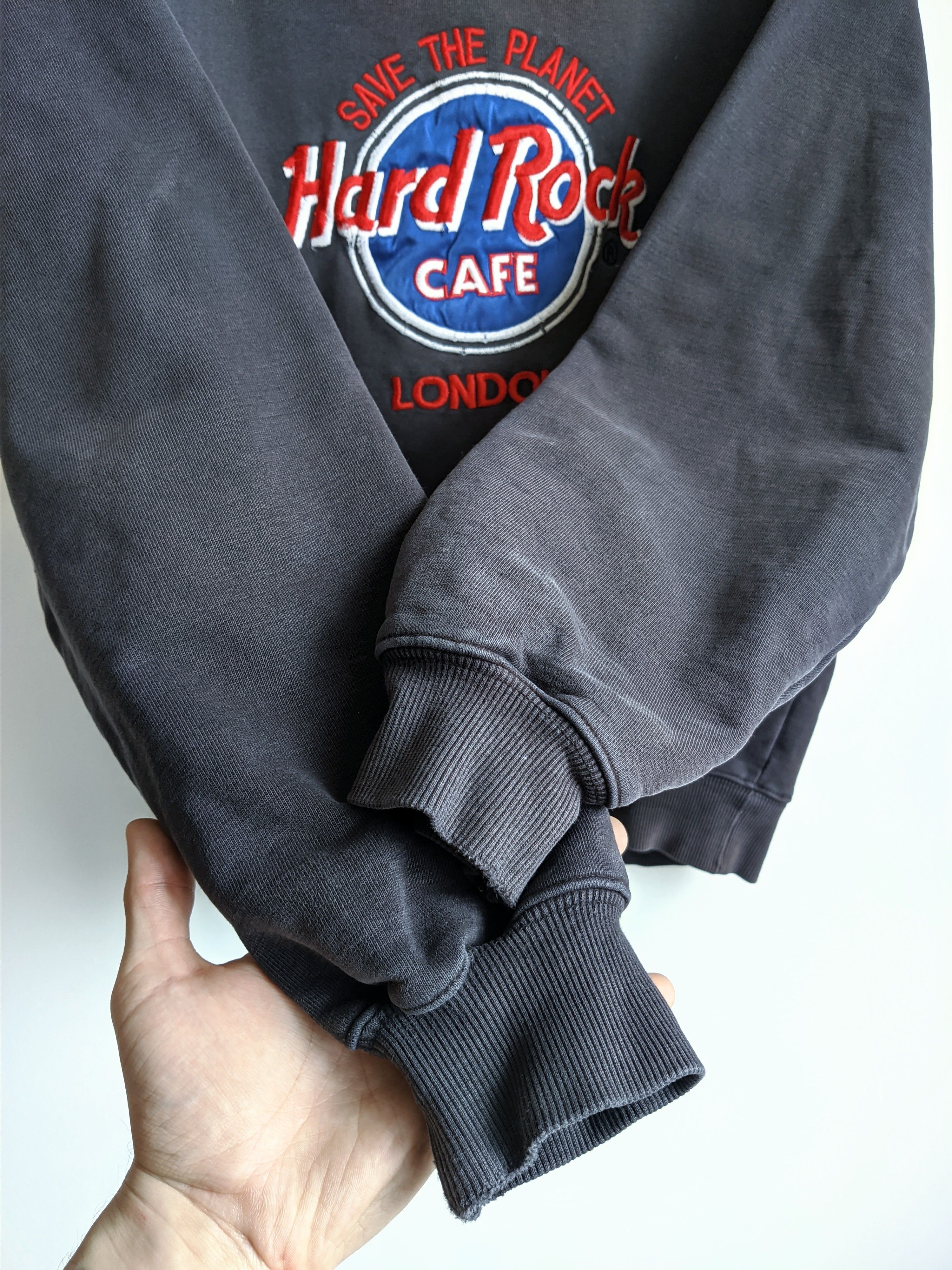 Hard Rock Cafe 90s Hard Rock Cafe london sweathsirt big logo crew neck Size US S / EU 44-46 / 1 - 6 Thumbnail