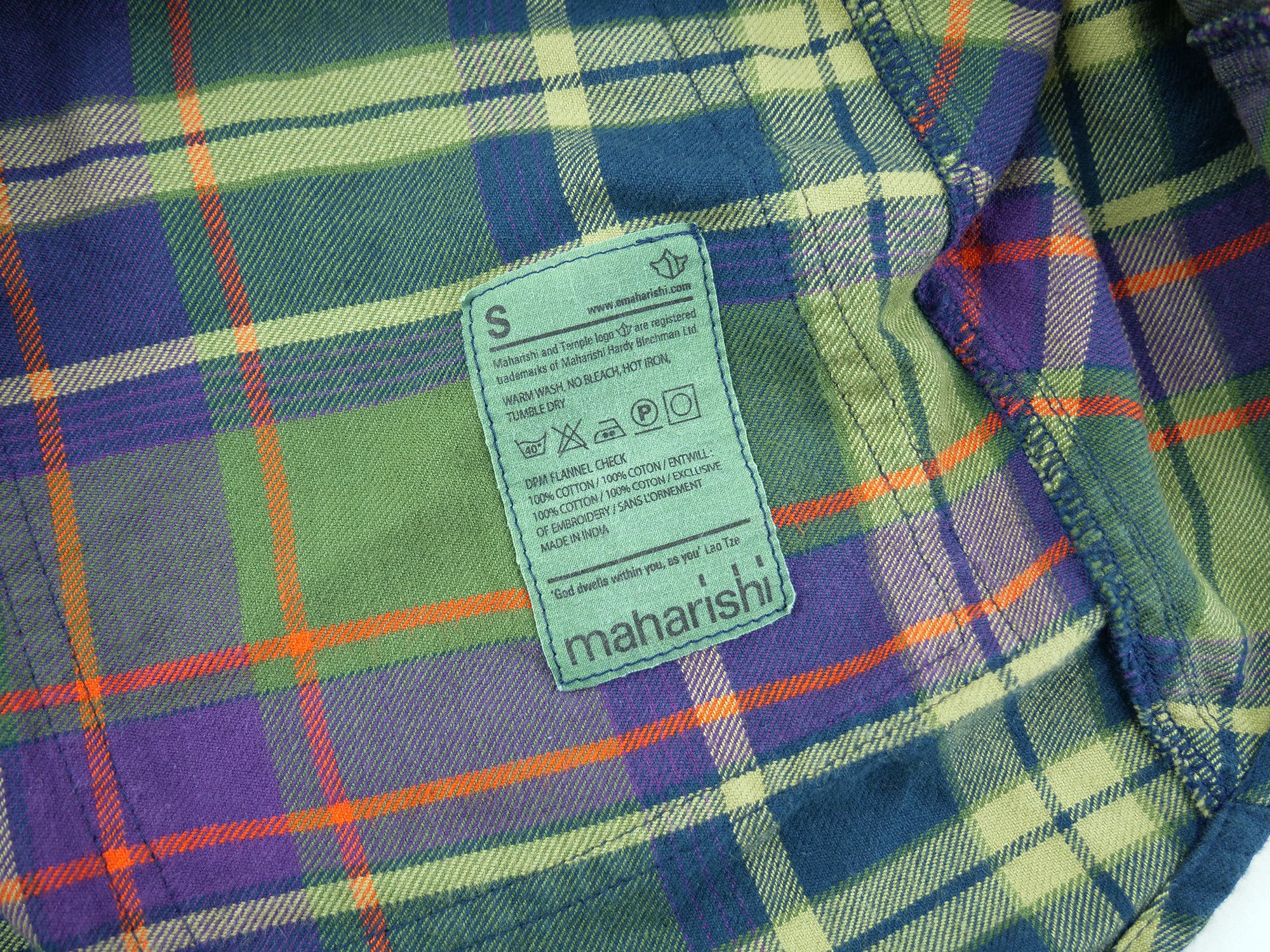 Maharishi Maharishi shirt Size US S / EU 44-46 / 1 - 5 Thumbnail