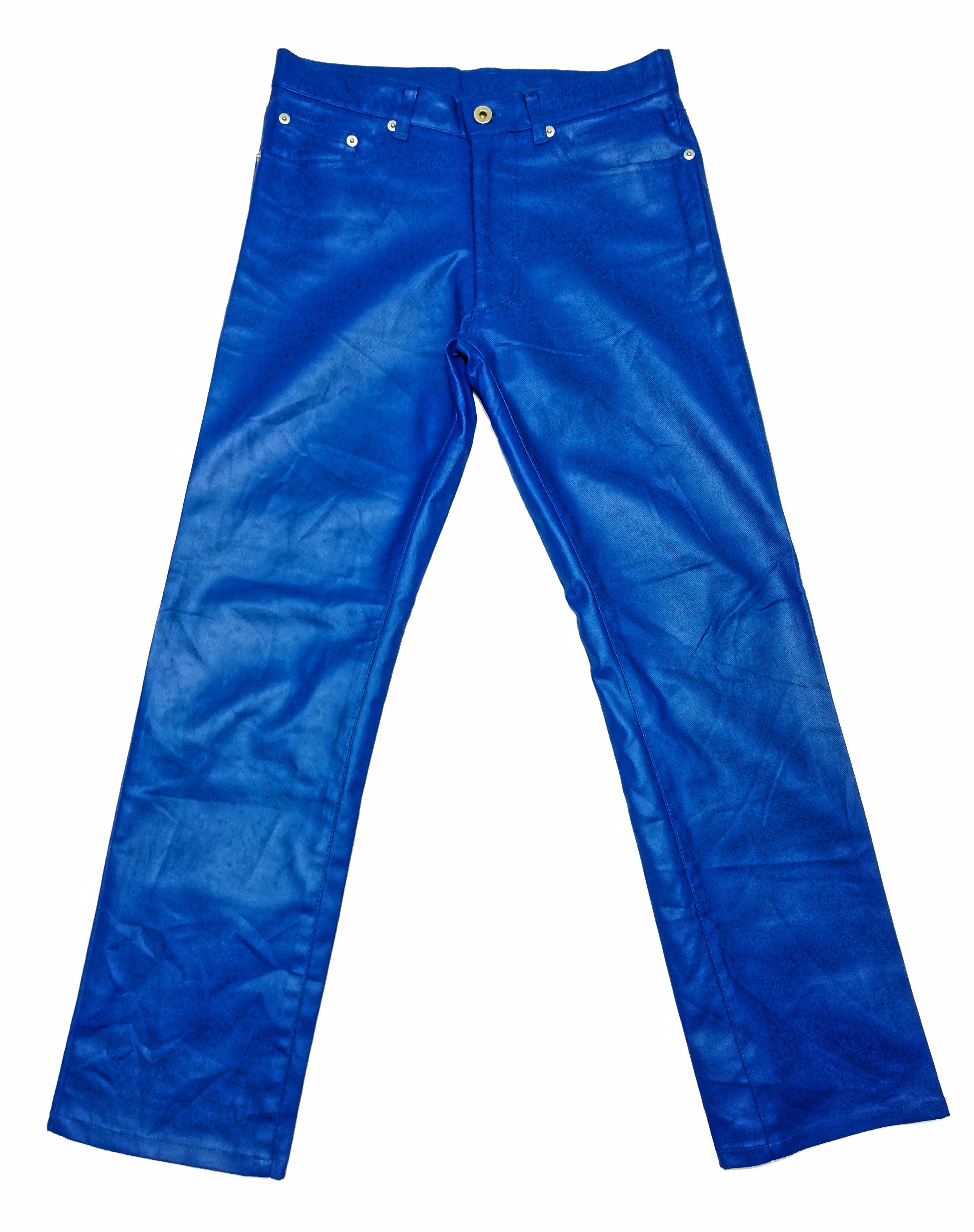 Japanese Brand 🔥Naronality + Name Grosbec Polyuretha Design Rockers Pants Size US 28 / EU 44 - 2 Thumbnail