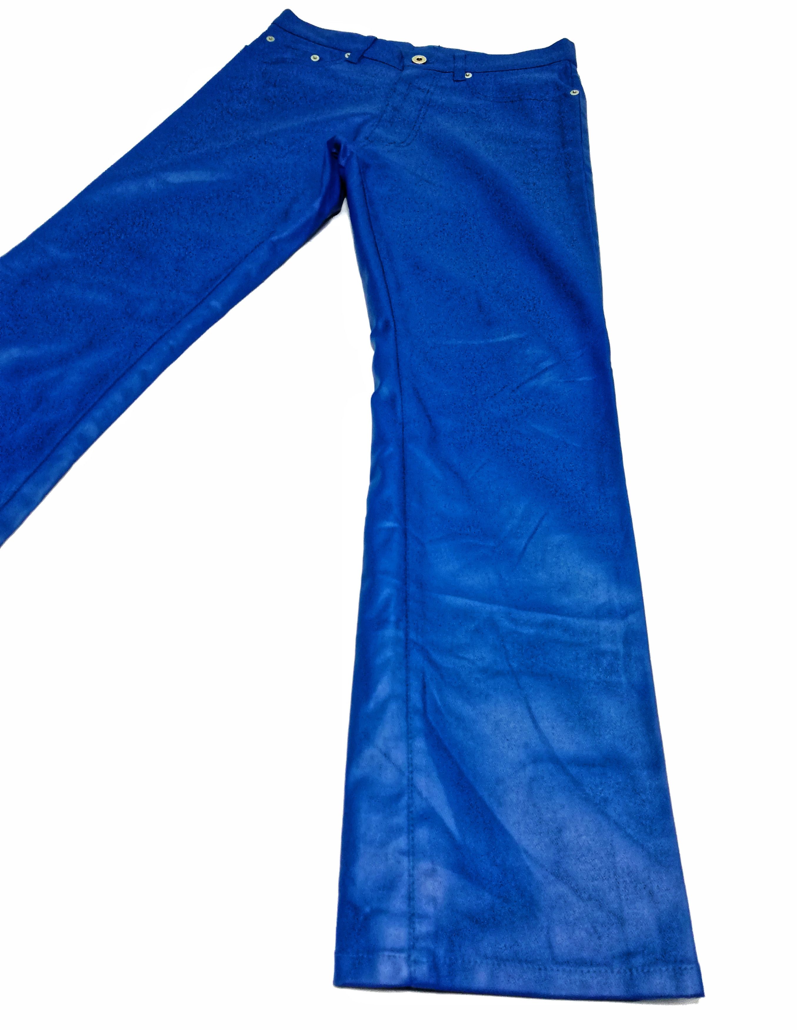 Japanese Brand 🔥Naronality + Name Grosbec Polyuretha Design Rockers Pants Size US 28 / EU 44 - 4 Thumbnail