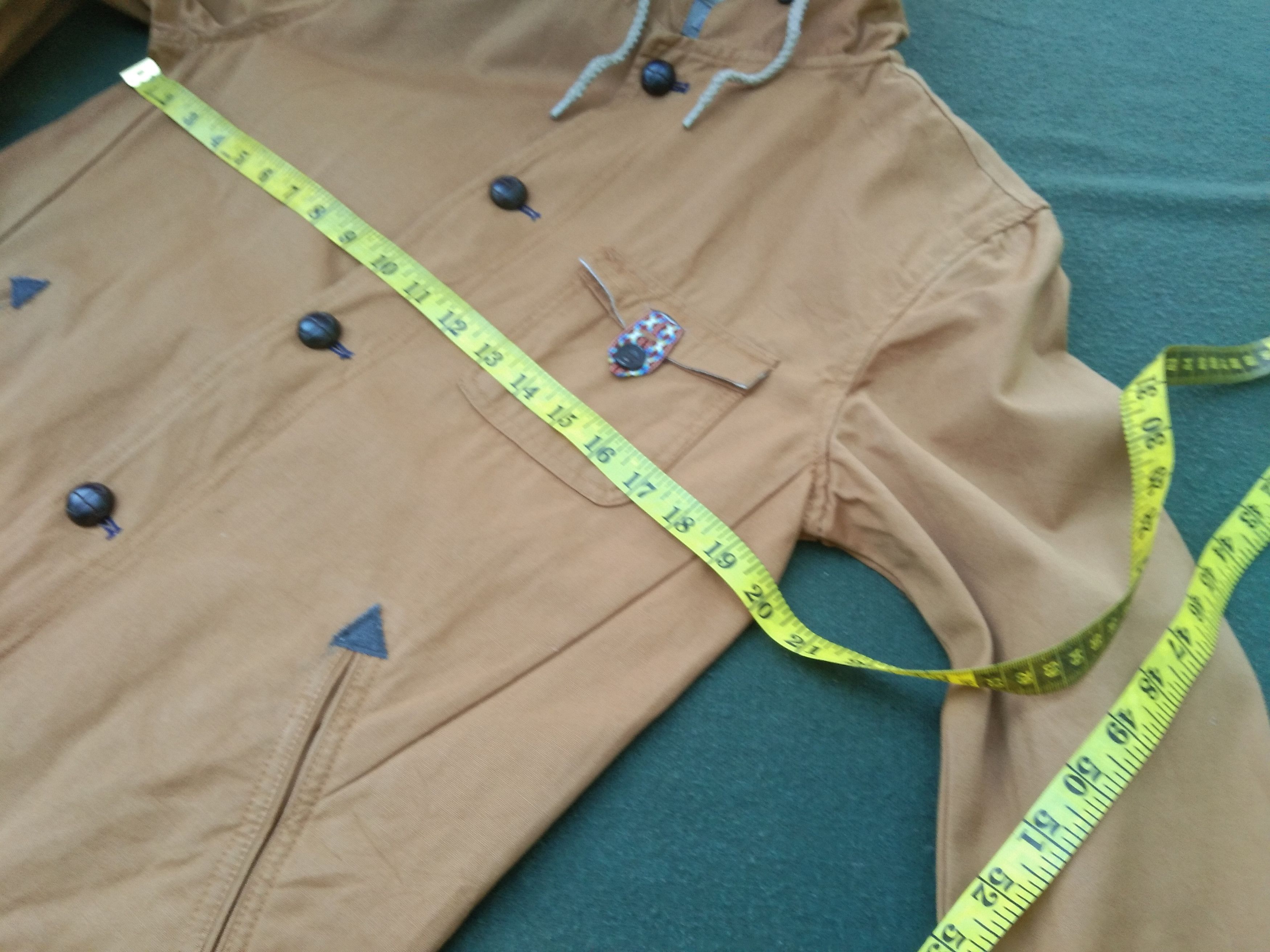 Japanese Brand GLENMIST MEN'S KHAKI JACKET WITH HOOD Size US S / EU 44-46 / 1 - 13 Thumbnail
