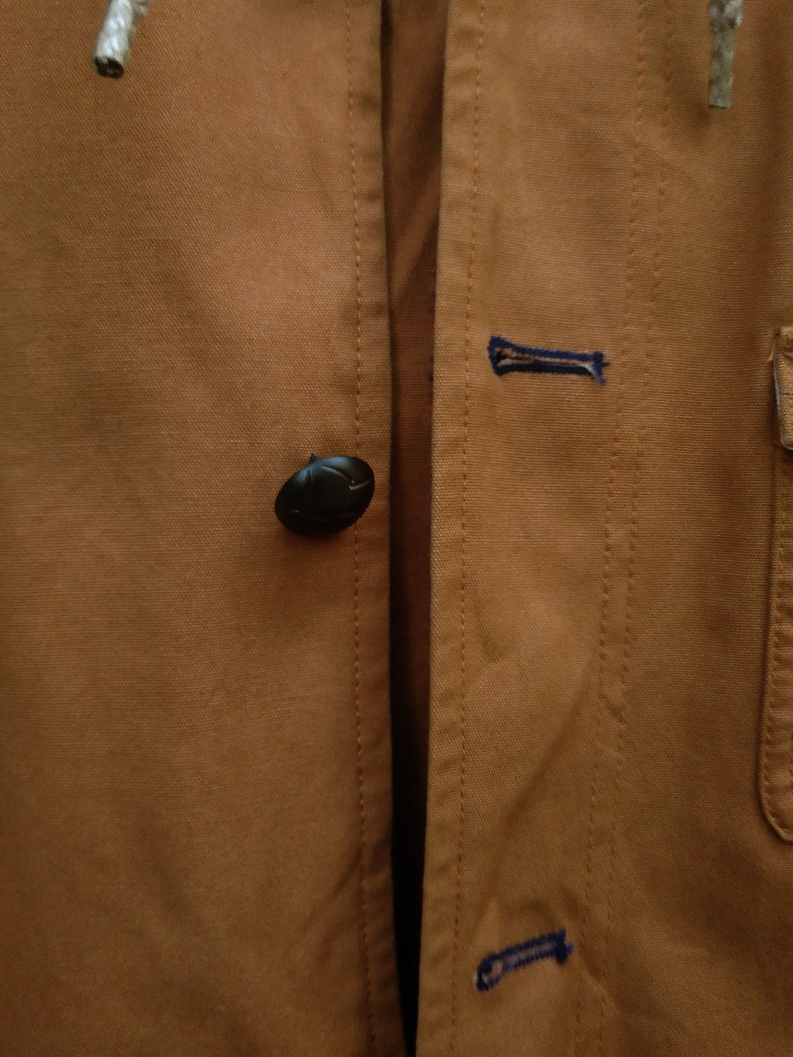 Japanese Brand GLENMIST MEN'S KHAKI JACKET WITH HOOD Size US S / EU 44-46 / 1 - 8 Thumbnail