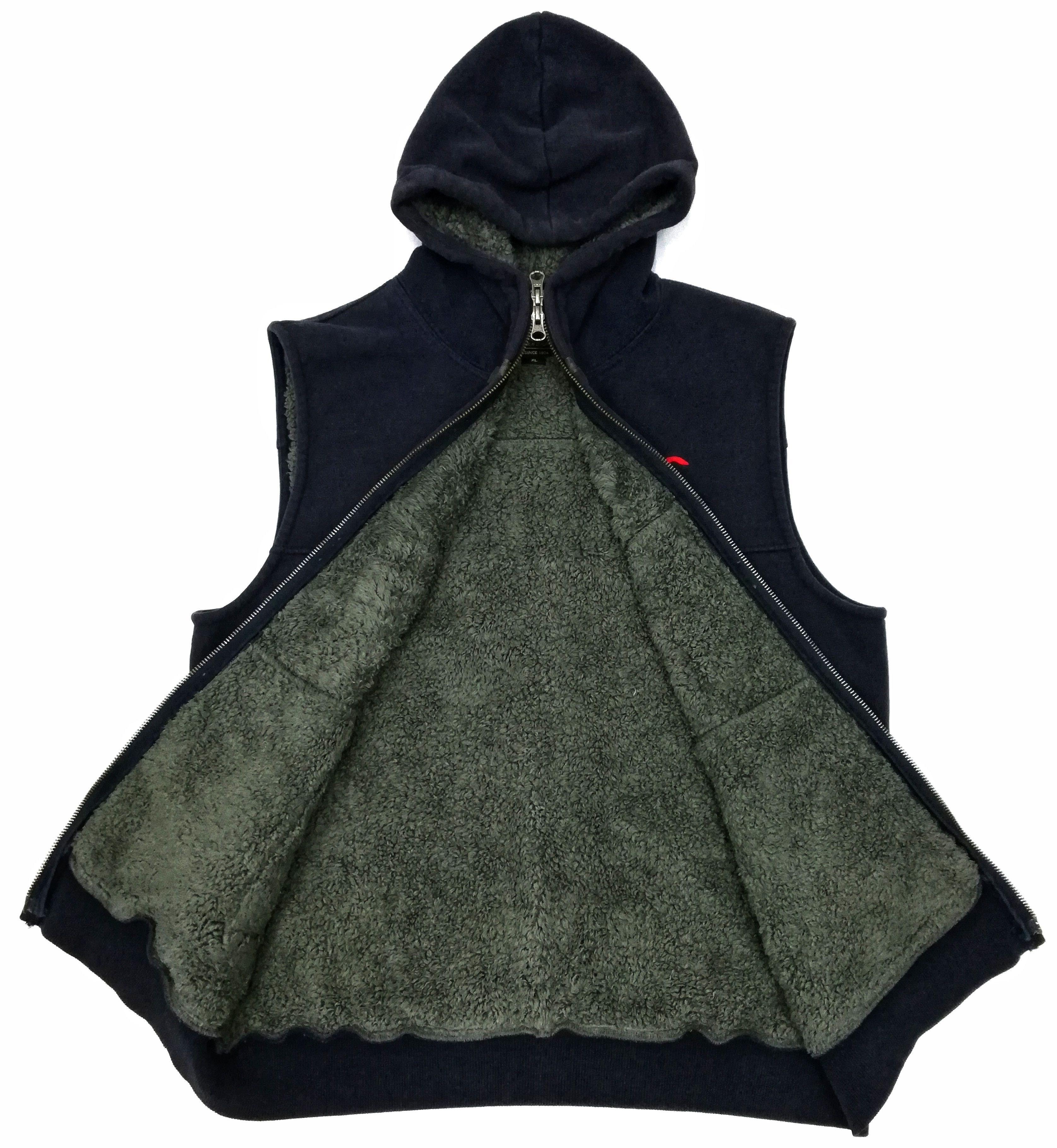 Canterbury of New Zealand 🔥Canterbury Blue Navy Sleeveless Hoodie Fleece Jacket🔥 Size US M / EU 48-50 / 2 - 8 Thumbnail