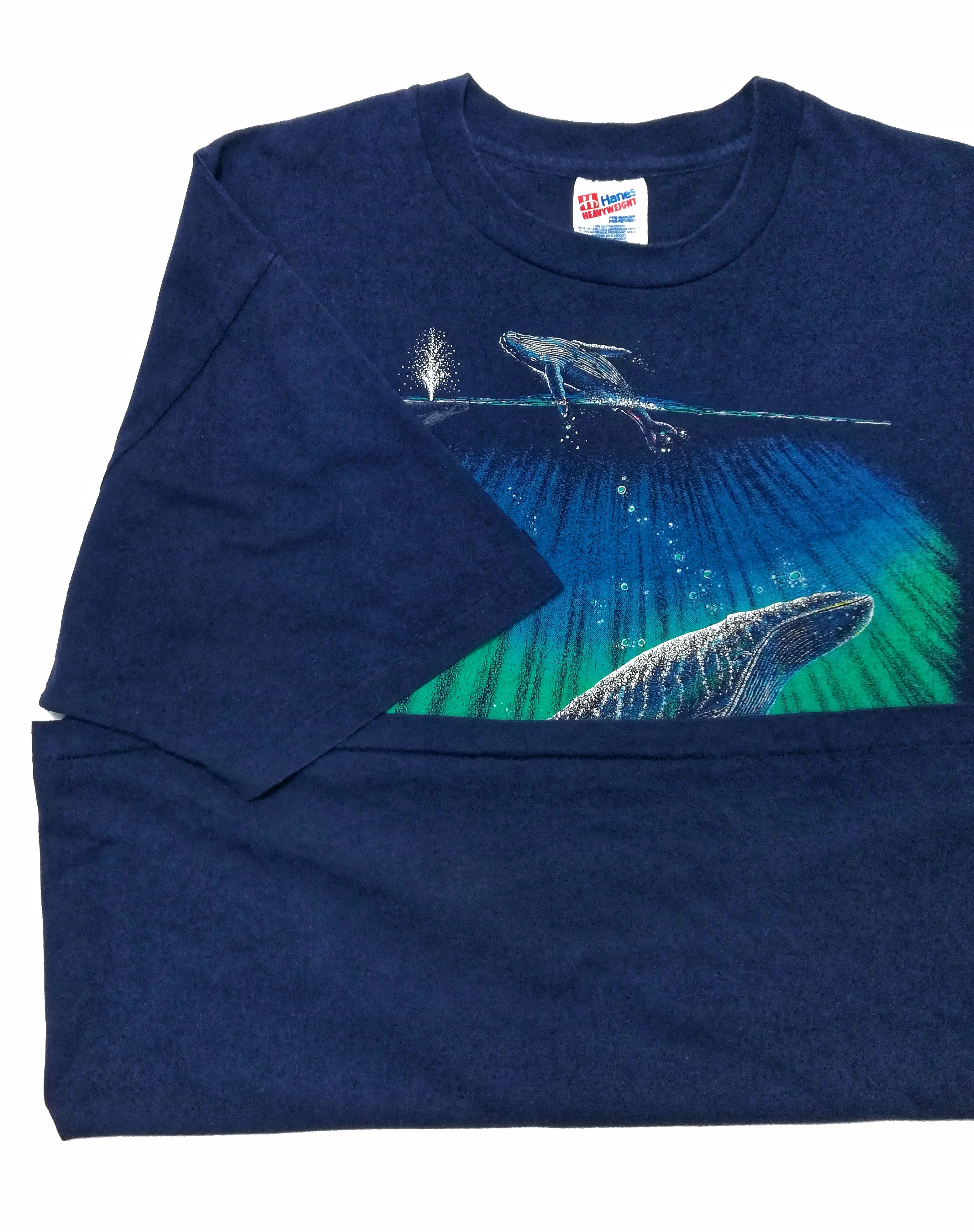 Other 🔥Vintage Hawaii Ocean Print T-shirt Cotton Made In USA🔥 Size US XL / EU 56 / 4 - 5 Thumbnail