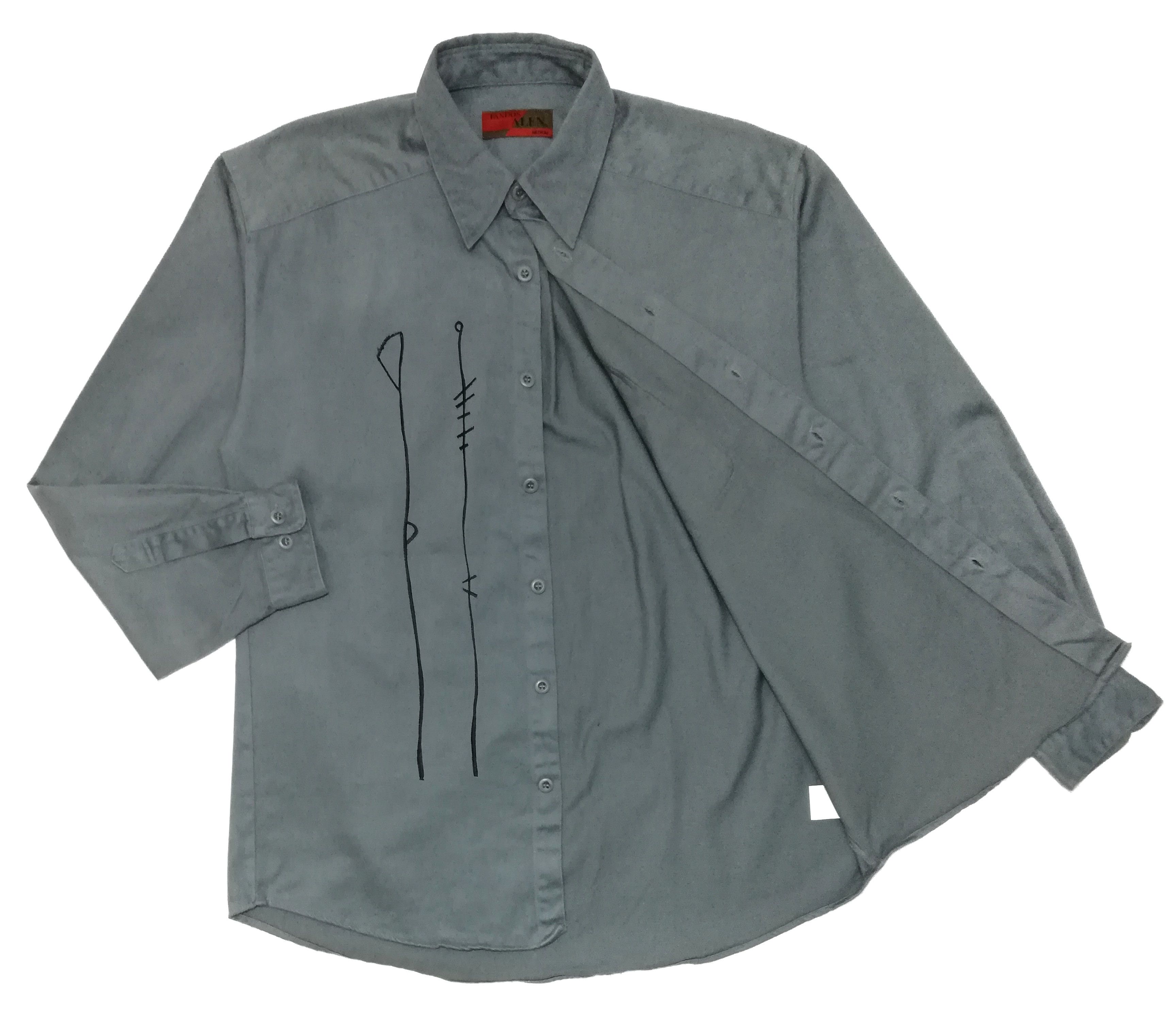 Designer × Japanese Brand 🔥Japanese Fandos Alen Grey Similar Design By John Galliano Size US M / EU 48-50 / 2 - 1 Thumbnail