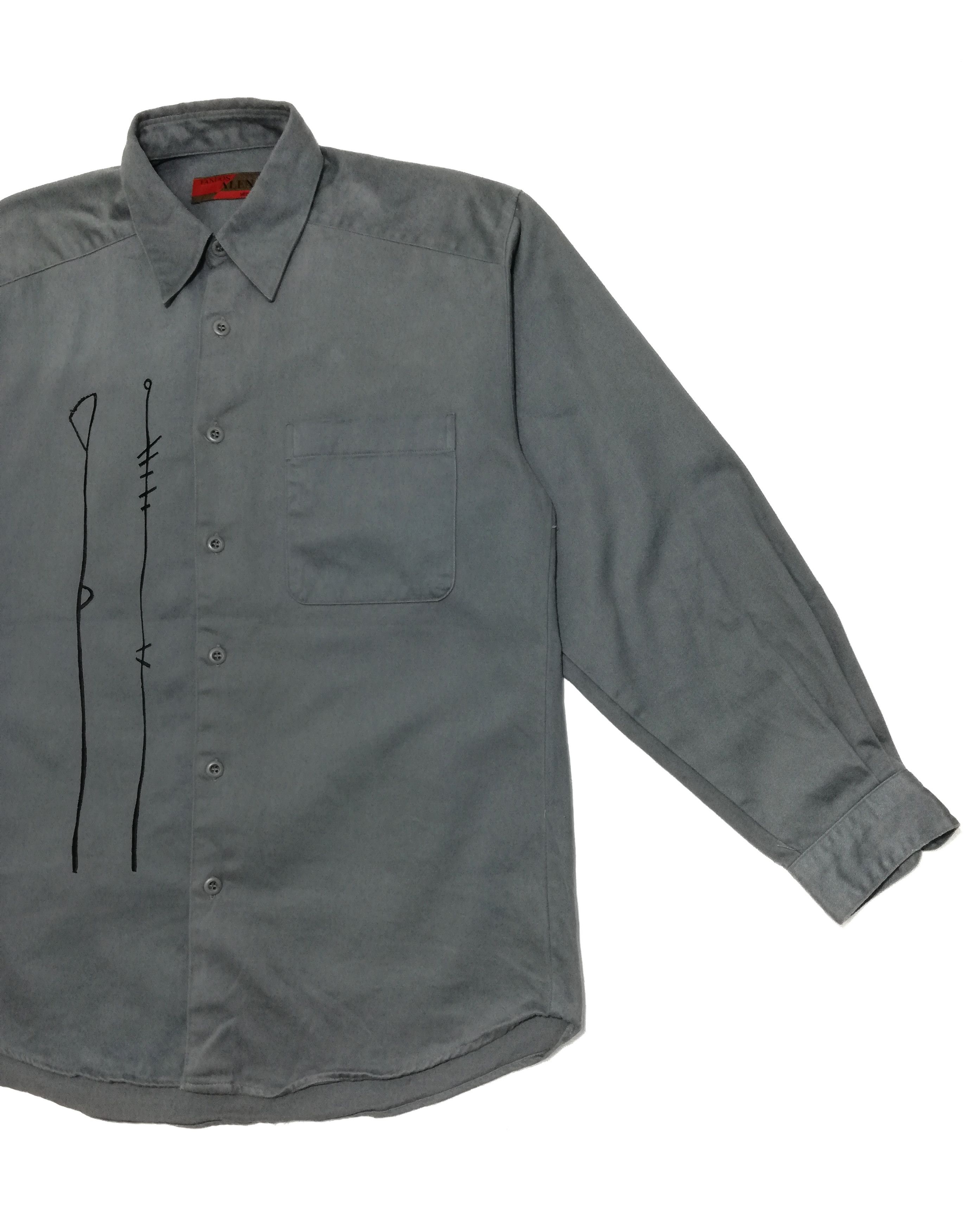 Designer × Japanese Brand 🔥Japanese Fandos Alen Grey Similar Design By John Galliano Size US M / EU 48-50 / 2 - 5 Thumbnail