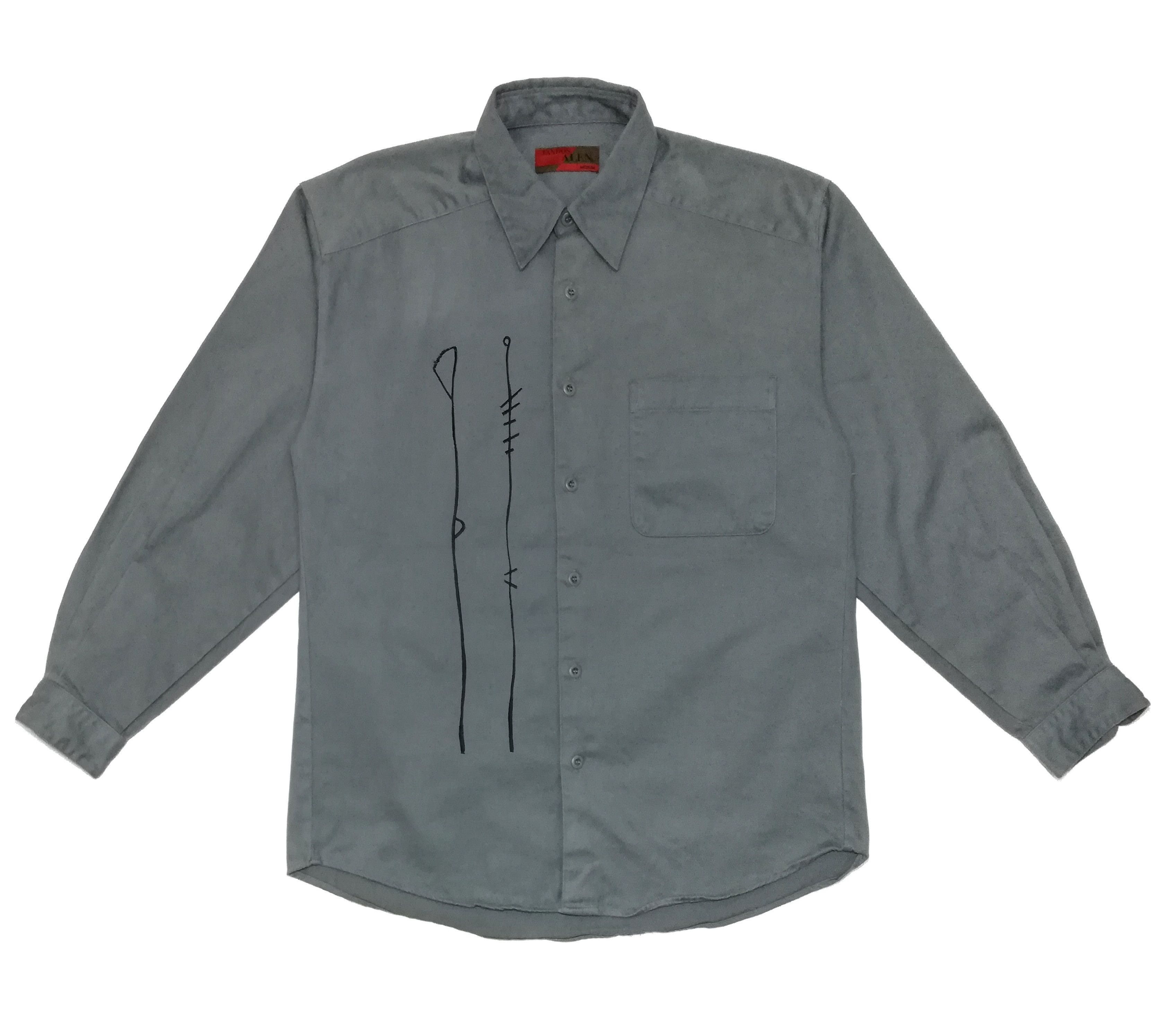 Designer × Japanese Brand 🔥Japanese Fandos Alen Grey Similar Design By John Galliano Size US M / EU 48-50 / 2 - 2 Thumbnail