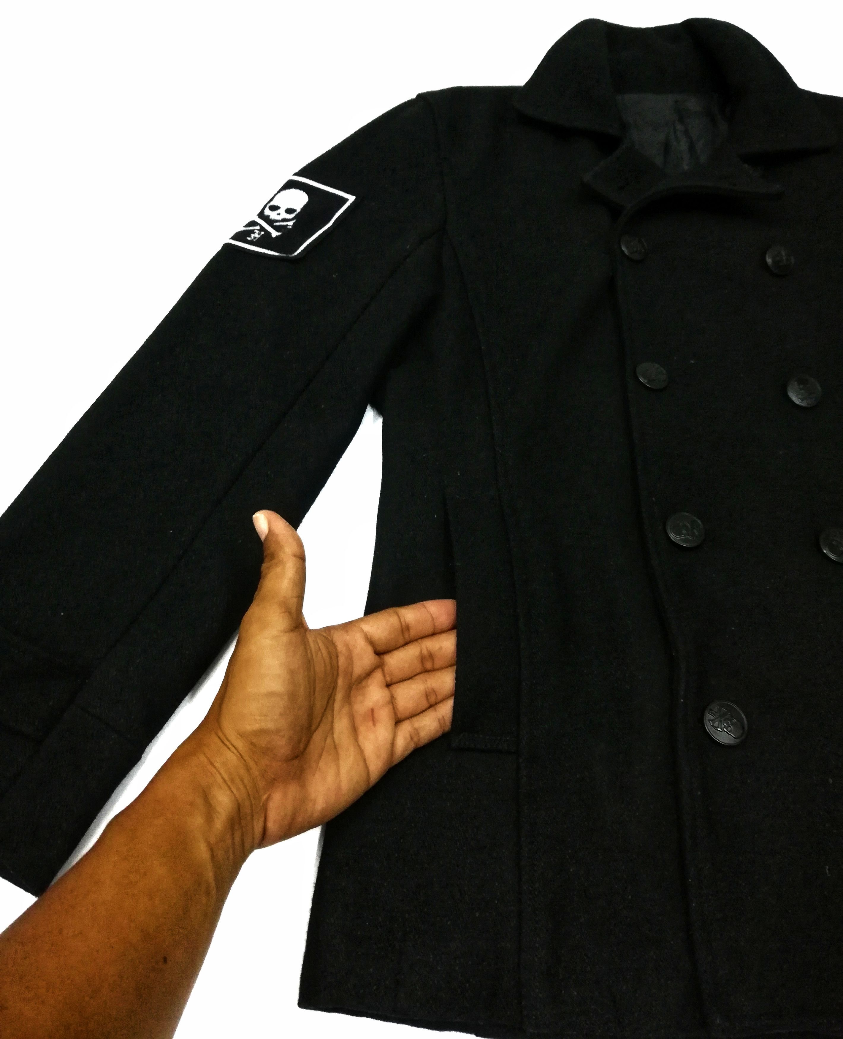 Designer × HYDROGEN 🔥Hydrogen Double Breasted Wool Cashmere Overcoat🔥 Size US S / EU 44-46 / 1 - 11 Thumbnail