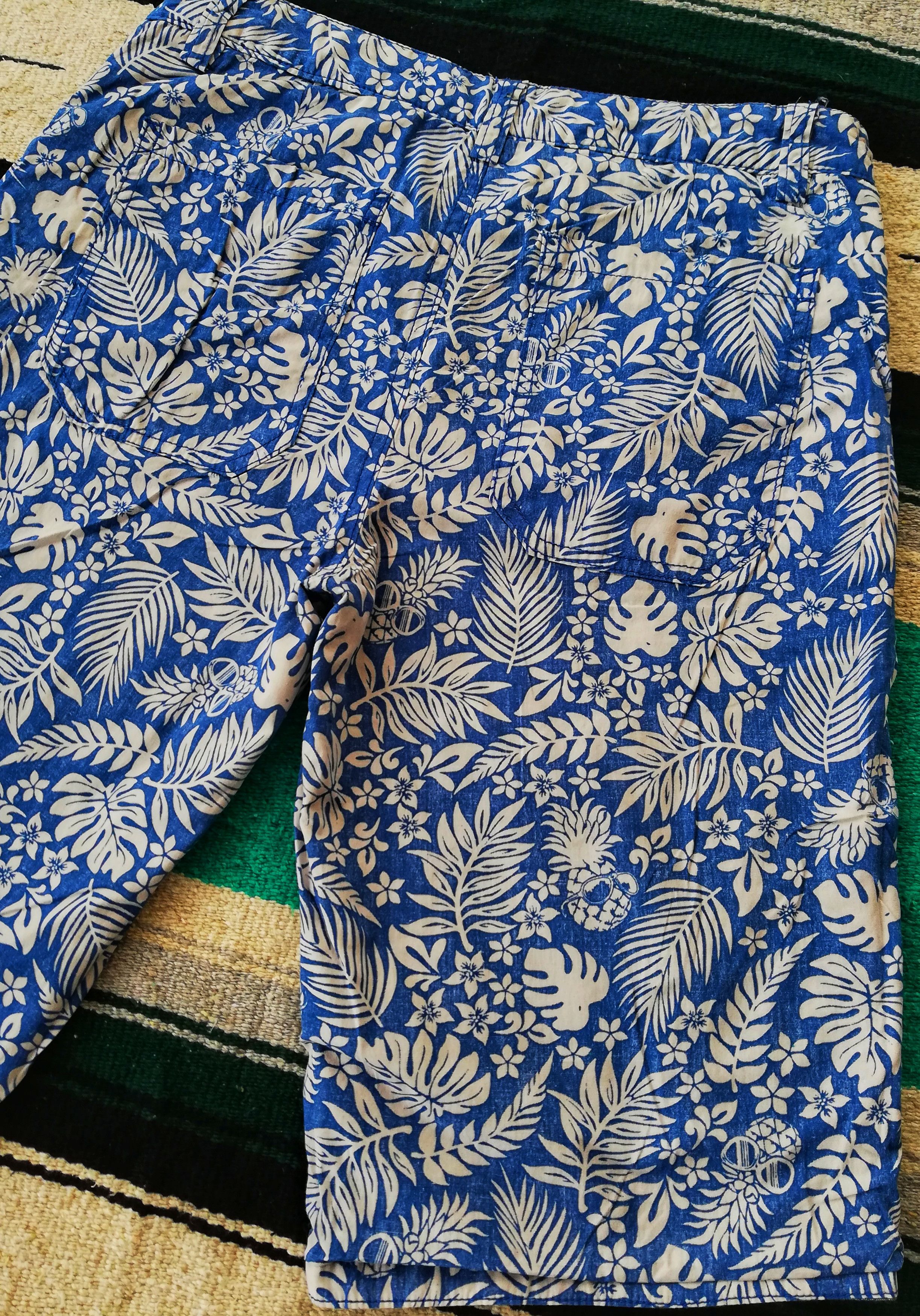 Japanese Brand 🔥GRAIL Rare!!! Hawaii Reversible Freaks Short Pants🔥 Size US 31 - 6 Thumbnail